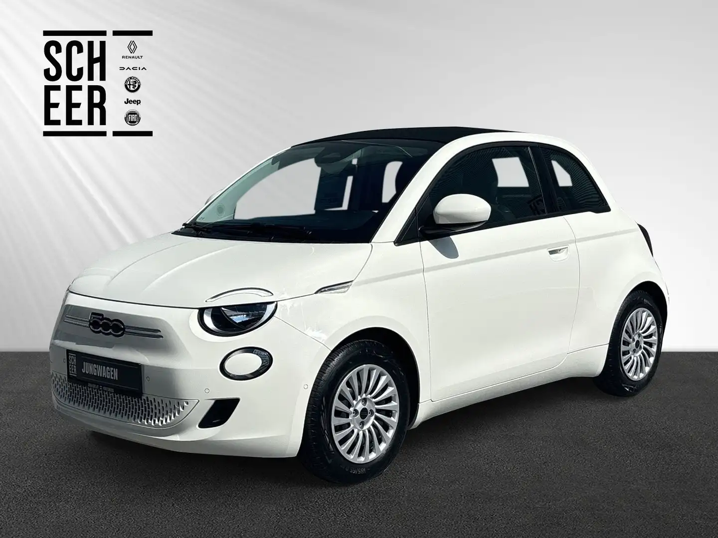 Fiat 500e 500E CABRIO MY23 42 Weiß - 1
