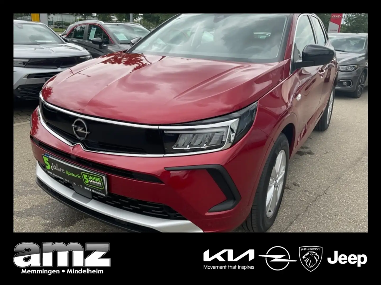 Opel Grandland 1.2 Turbo Enjoy *INVENTUR-ABVERKAUF* Roşu - 1