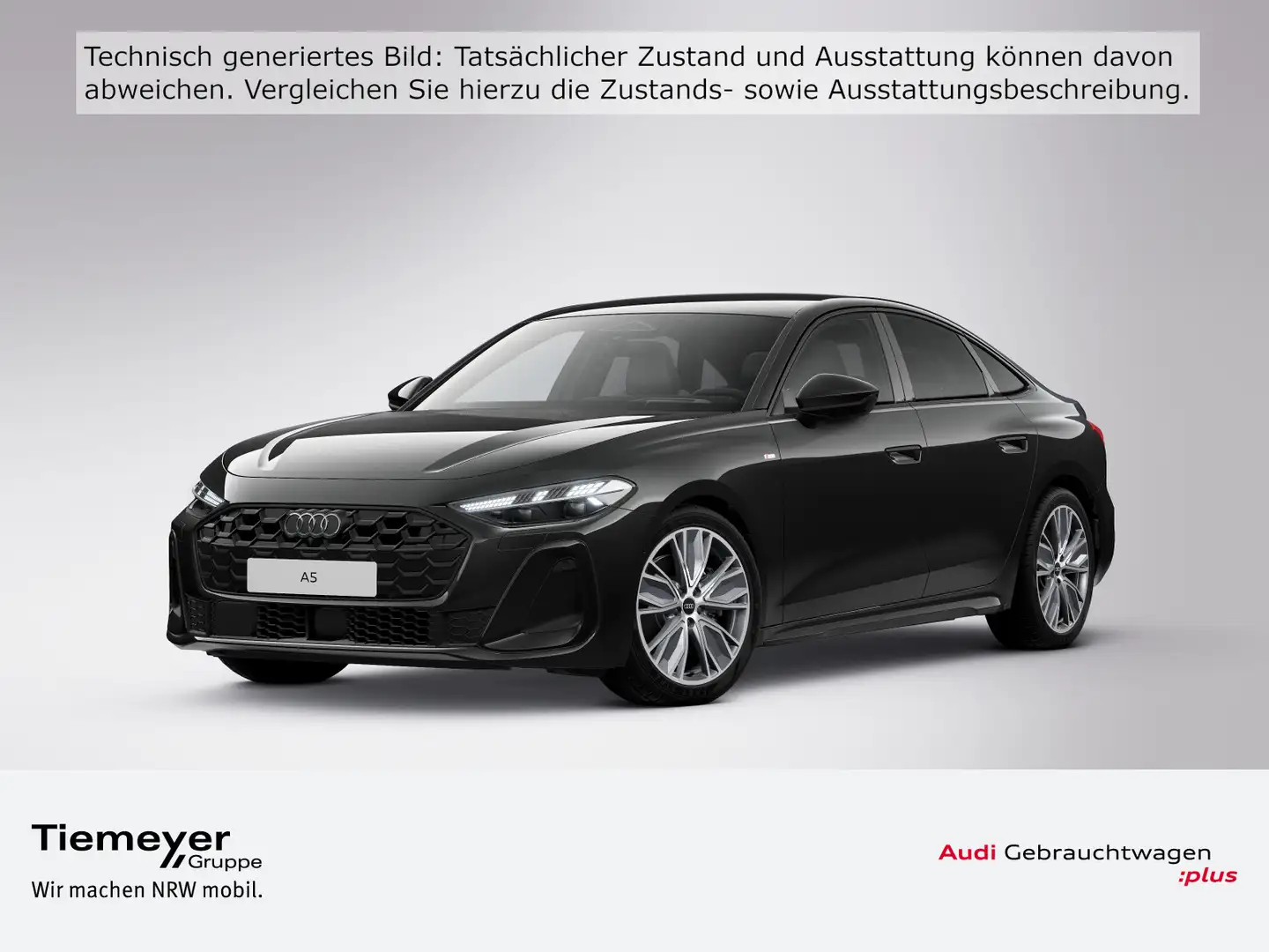 Audi A5 TDI Q 2x S LINE NP84 LEDER BF-DISPL Schwarz - 1