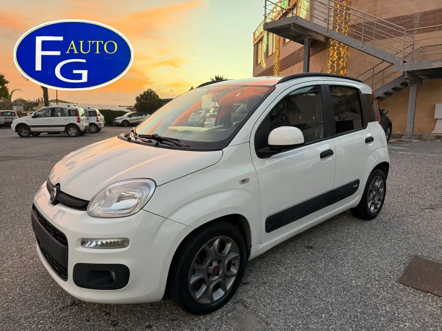 Fiat Panda Panda 1.3 mjt 16v Lounge s Bianco - 1