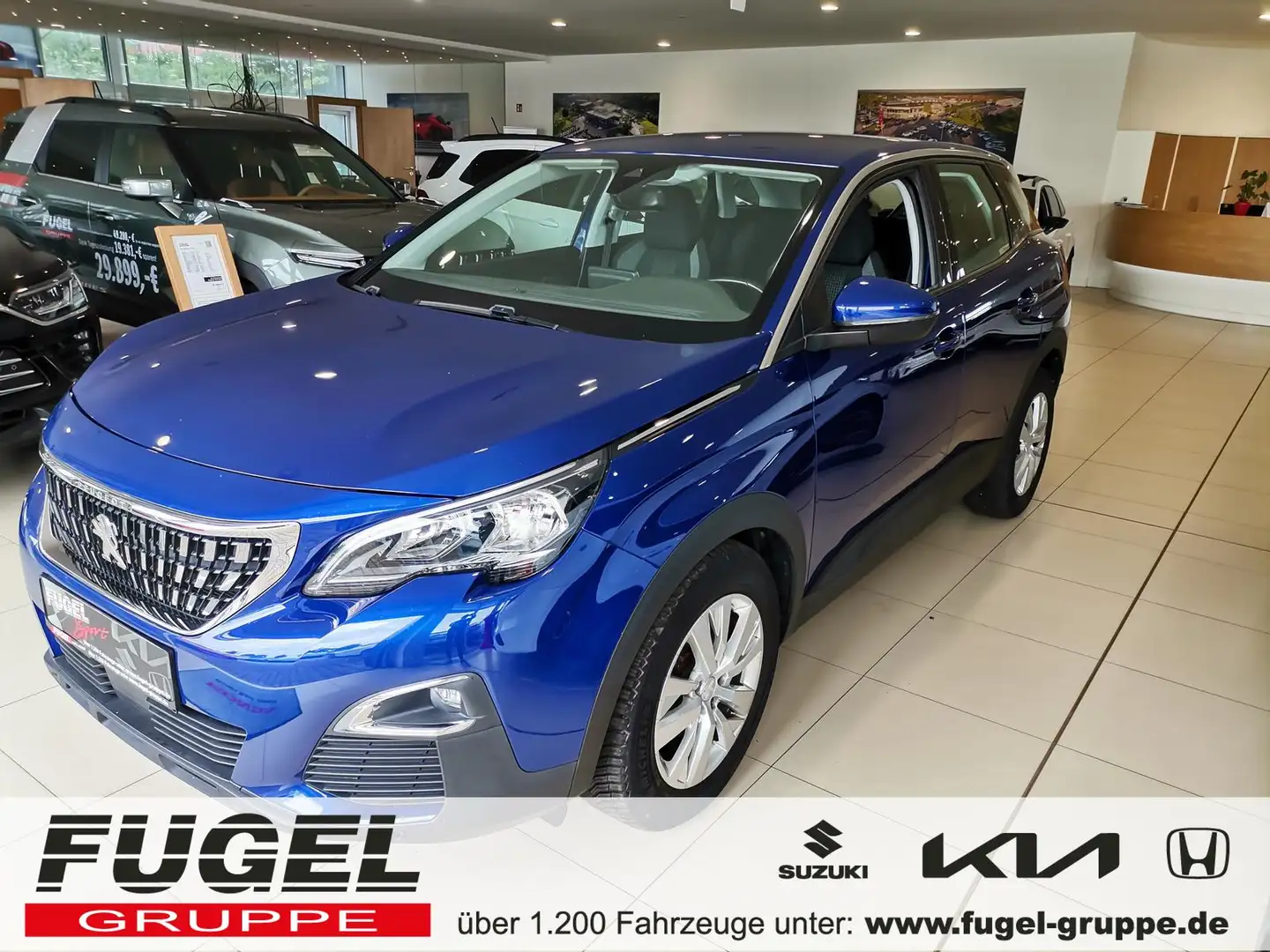 Peugeot 3008 1.2 e-THP / PureTech Active Business Navi|virt.Coc Blau - 1