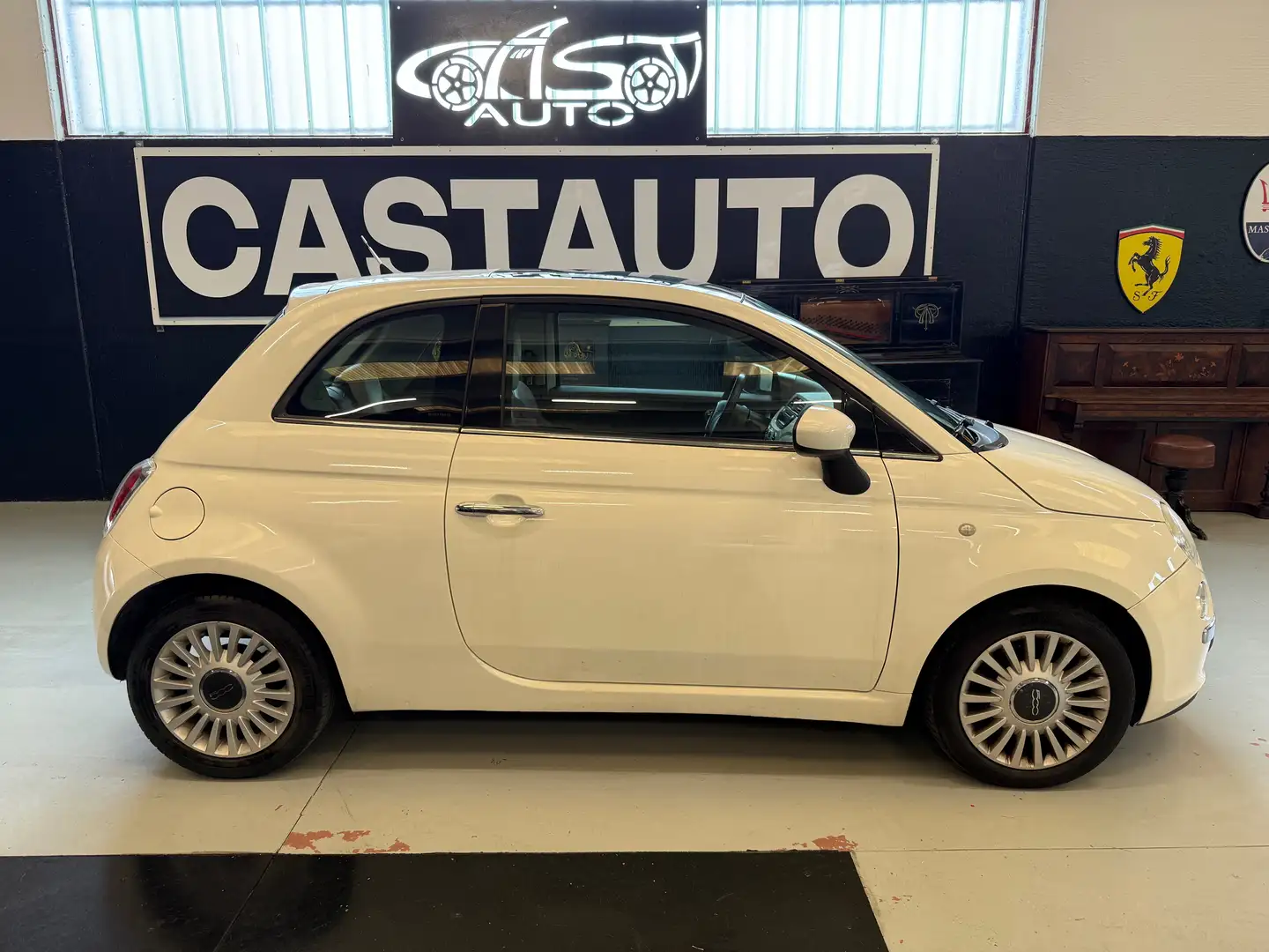 Fiat 500 500 1.2 Sport 69cv METANO OK NEO PATENTATI Blanc - 1