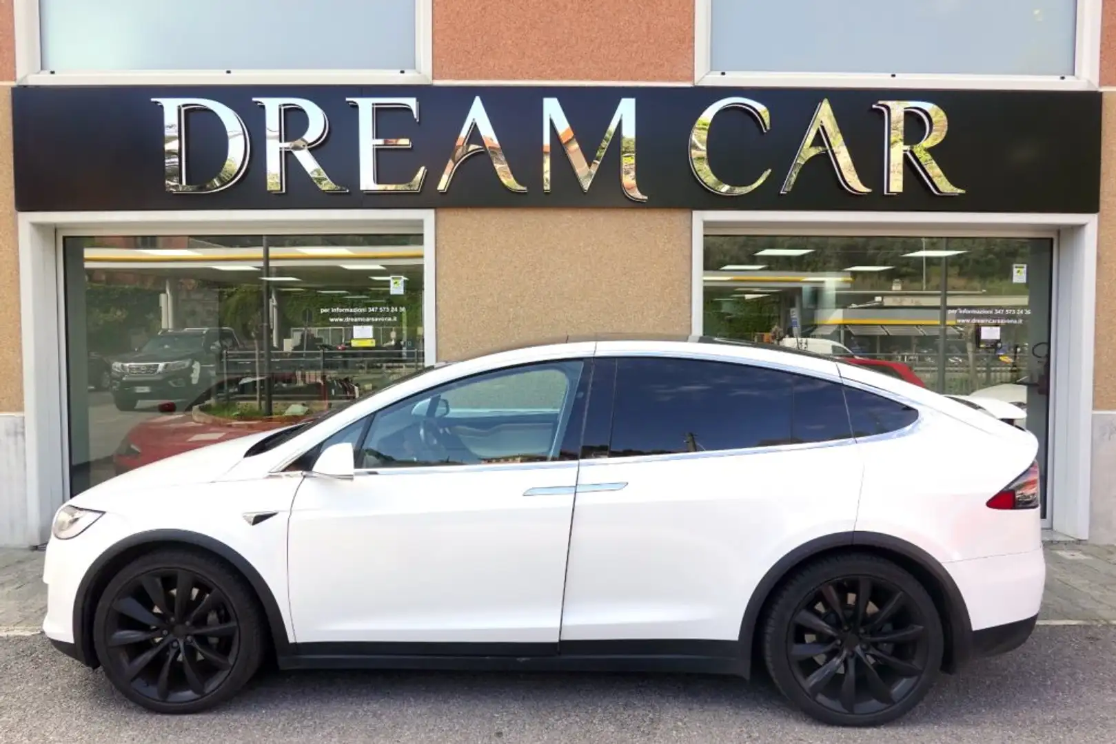 Tesla Model X 100kW Dual Motor-ricariche gratuite a vita Білий - 2
