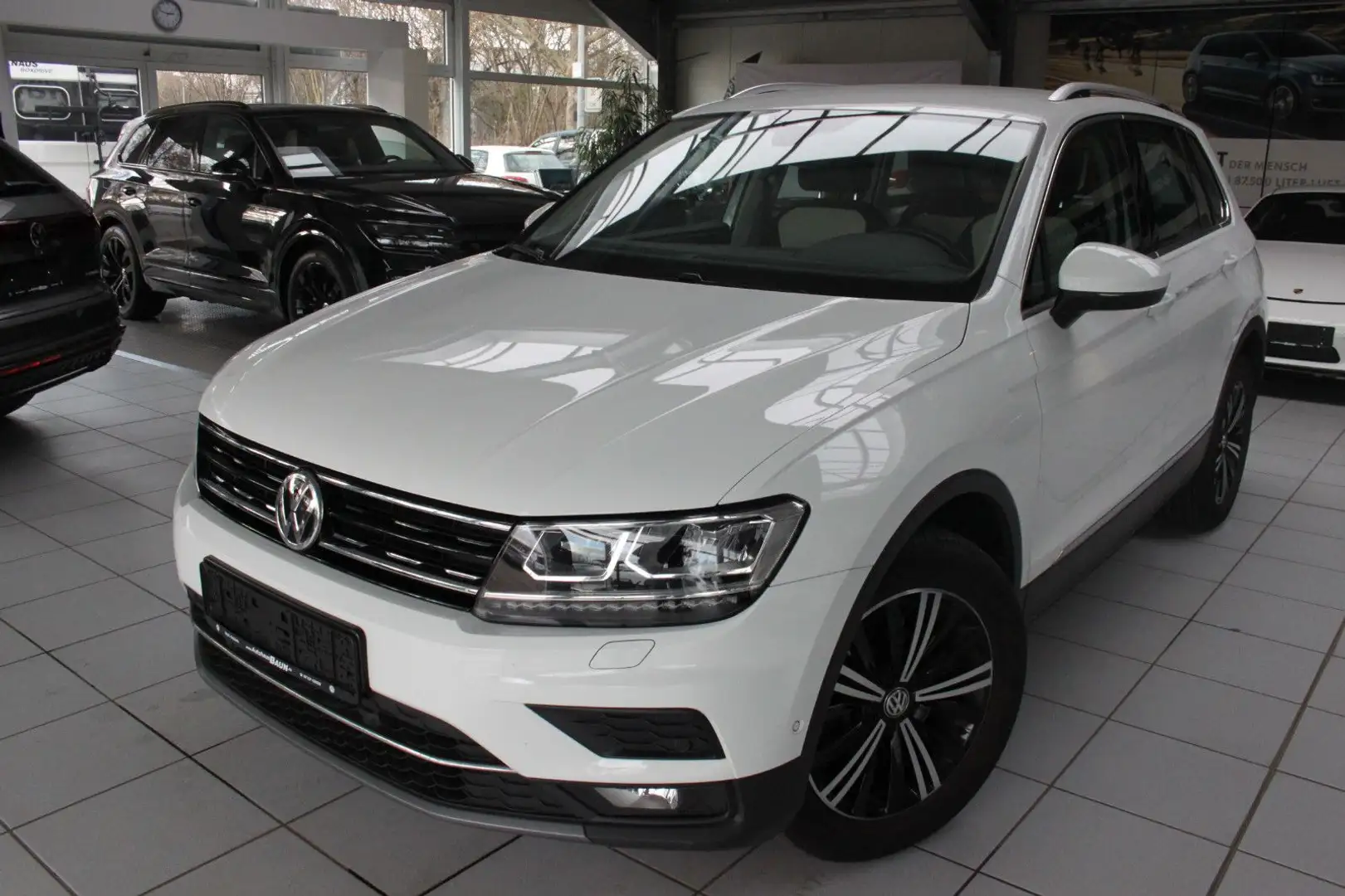Volkswagen Tiguan /HIGHL/DSG/AHK/ACC/STZHZ/NAVI/4MOT/KAME/PD Weiß - 1
