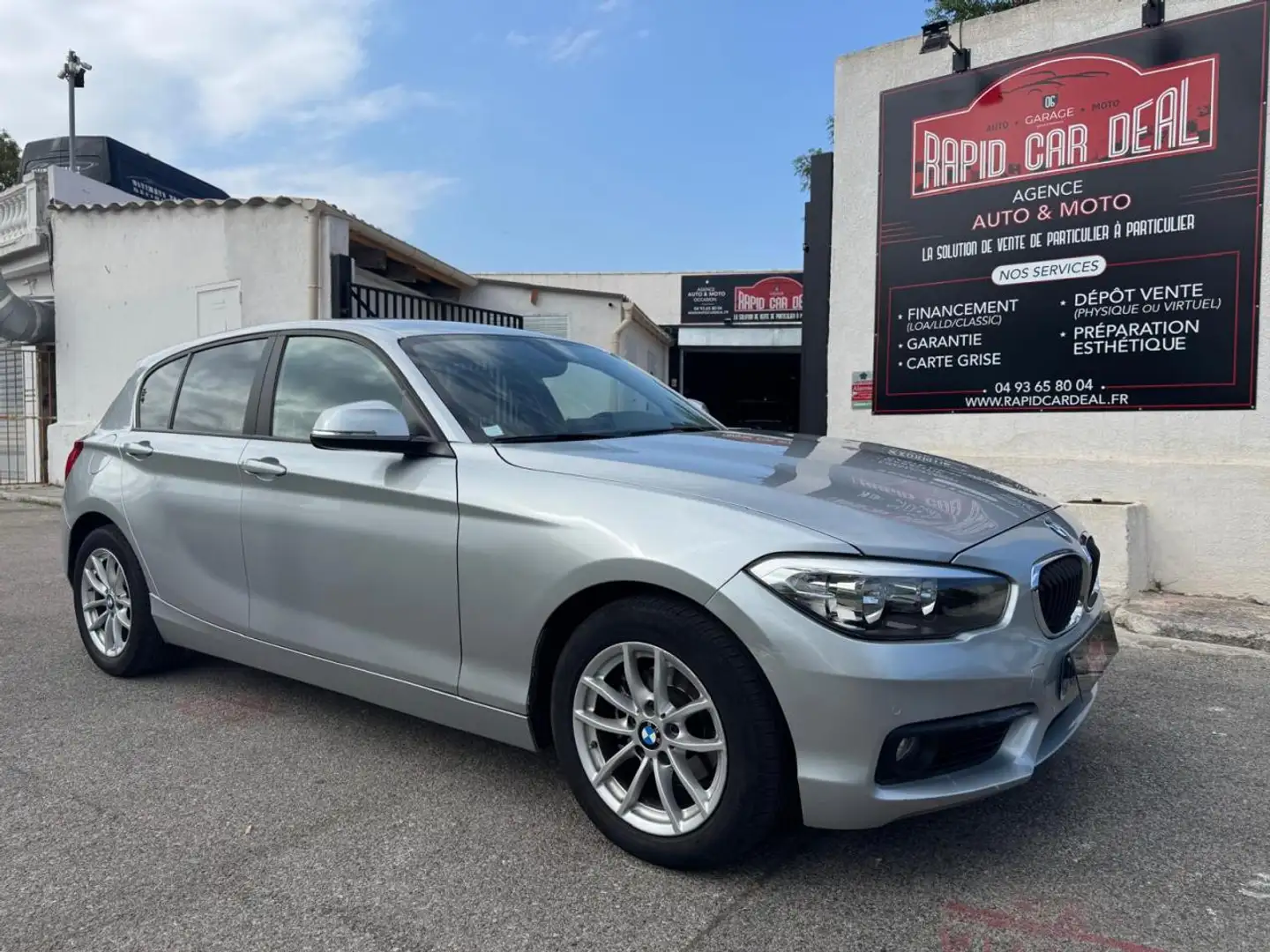 BMW 118 118d  BERLINE F20 LCI Lounge PHASE 2 Gris - 1