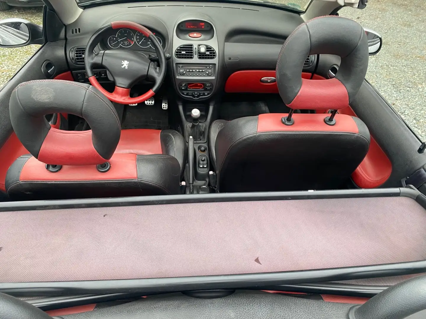 Peugeot 206 Cabriolet CC Platinum 2.0 Leder Klima Alu Grau - 2