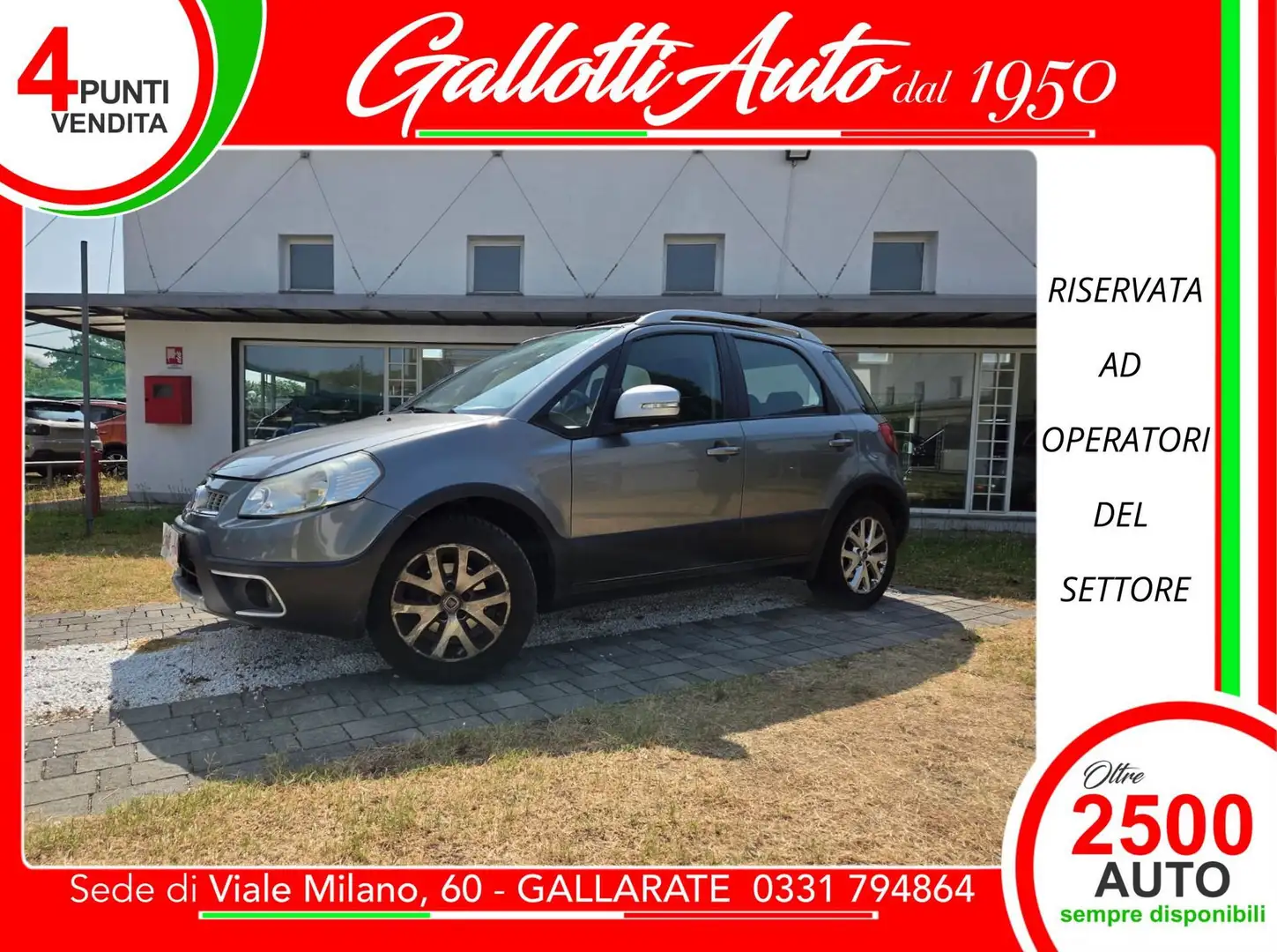 Fiat Sedici 1.6 16V 120cv Argent - 1