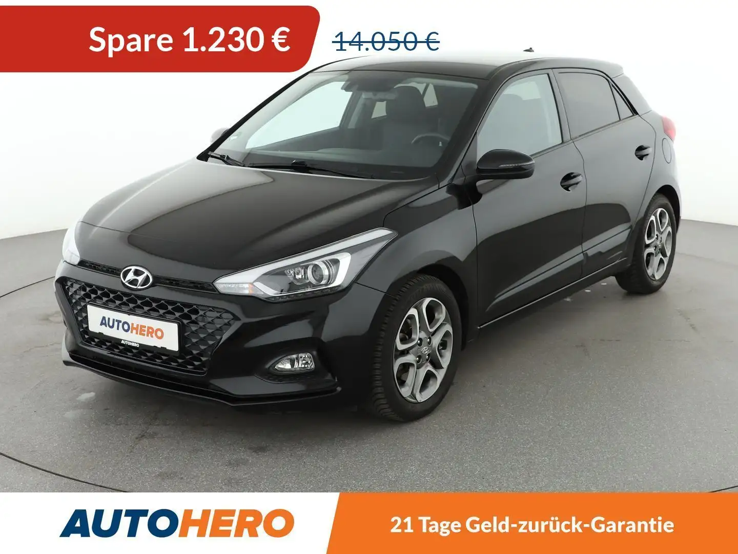 Hyundai i20 1.0 TGDI Style*TEMPO*CAM*PDC*SHZ*KLIMA*GARANTIE* Black - 1