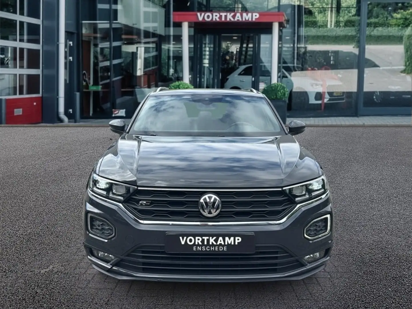Volkswagen T-Roc 1.5 TSI DSG R-LINE SPORT LED/BEATS-AUDIO/ACC/STOEL Grijs - 2