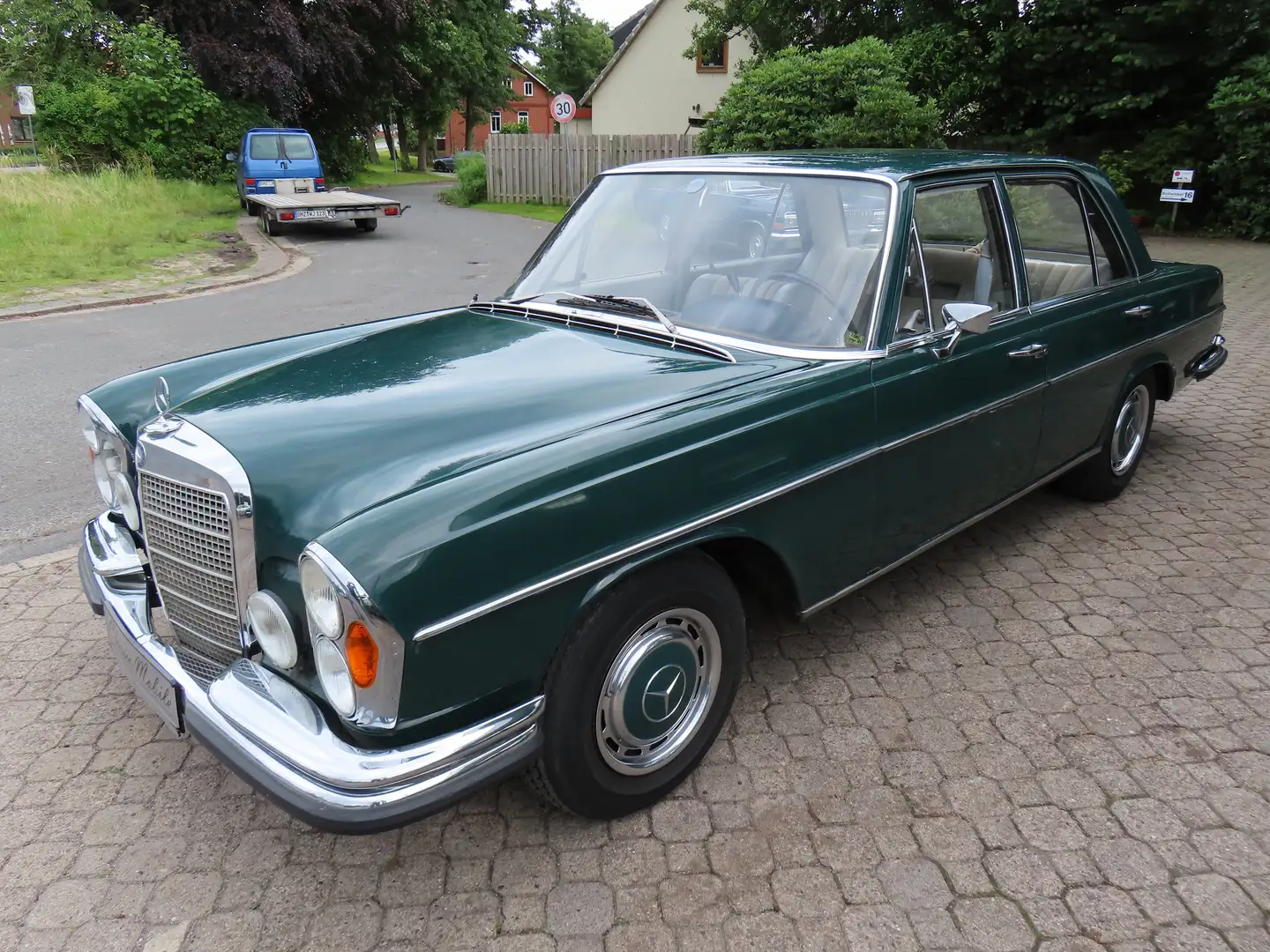 Mercedes-Benz S 280 W108 *H-Kennzeichen*HU neu*Automatik*Schiebedach* Green - 2