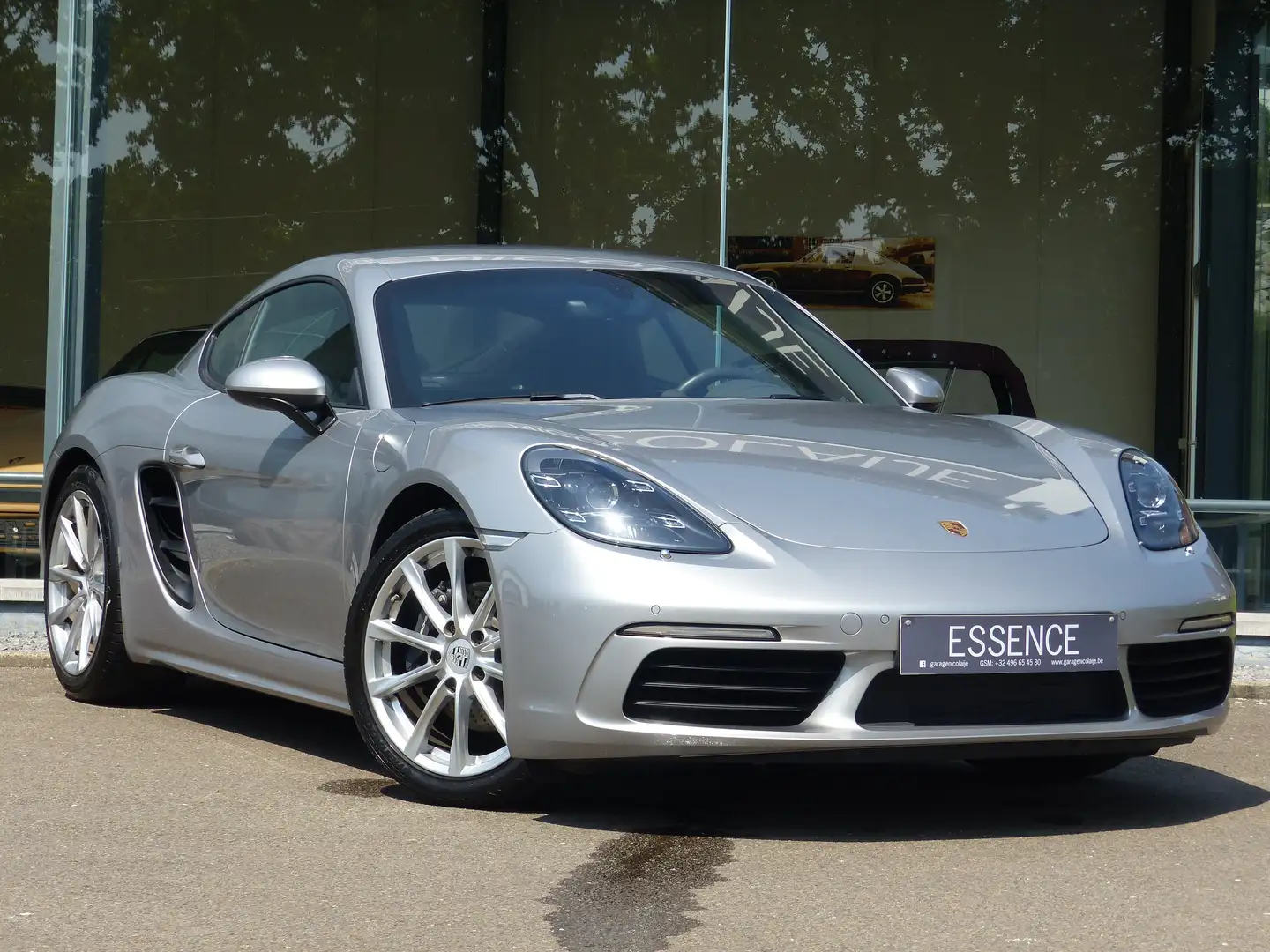 Porsche 718 718 Cayman 2.0 Turbo Pack Sport Chrono Gris - 2