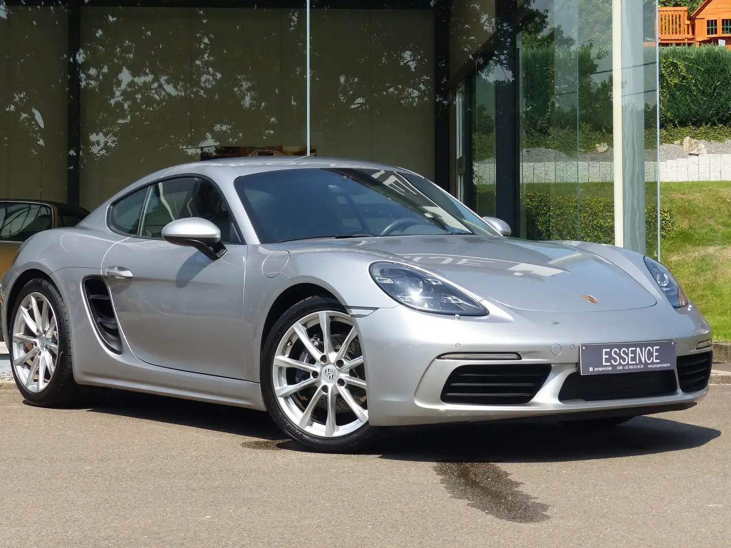Porsche 718 718 Cayman 2.0 Turbo Pack Sport Chrono Gris - 1