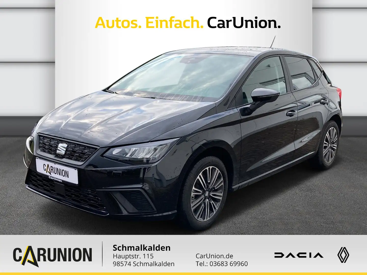 SEAT Ibiza Style 1.0 TSI 81 kW (110 PS) 6-Gang Schwarz - 1