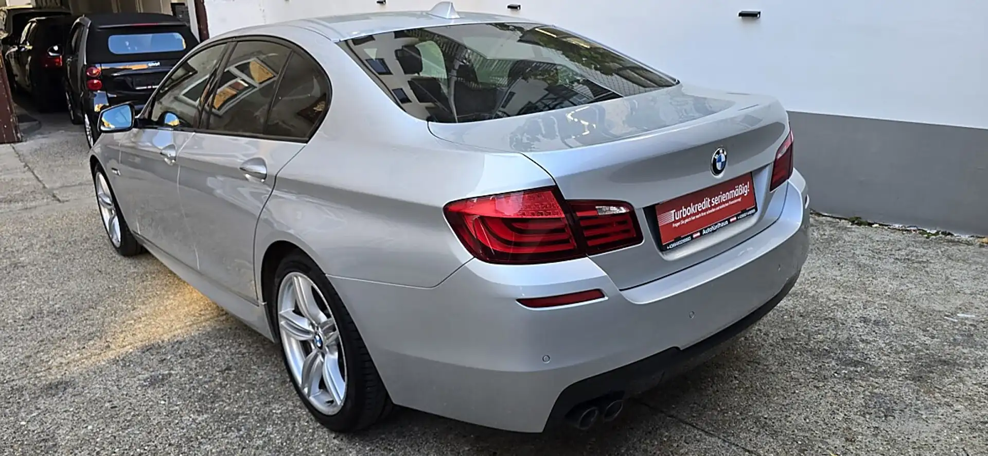BMW 520 d M-Packet 2Besitz Pickerl Ohne Mängel Servic N... Silber - 2