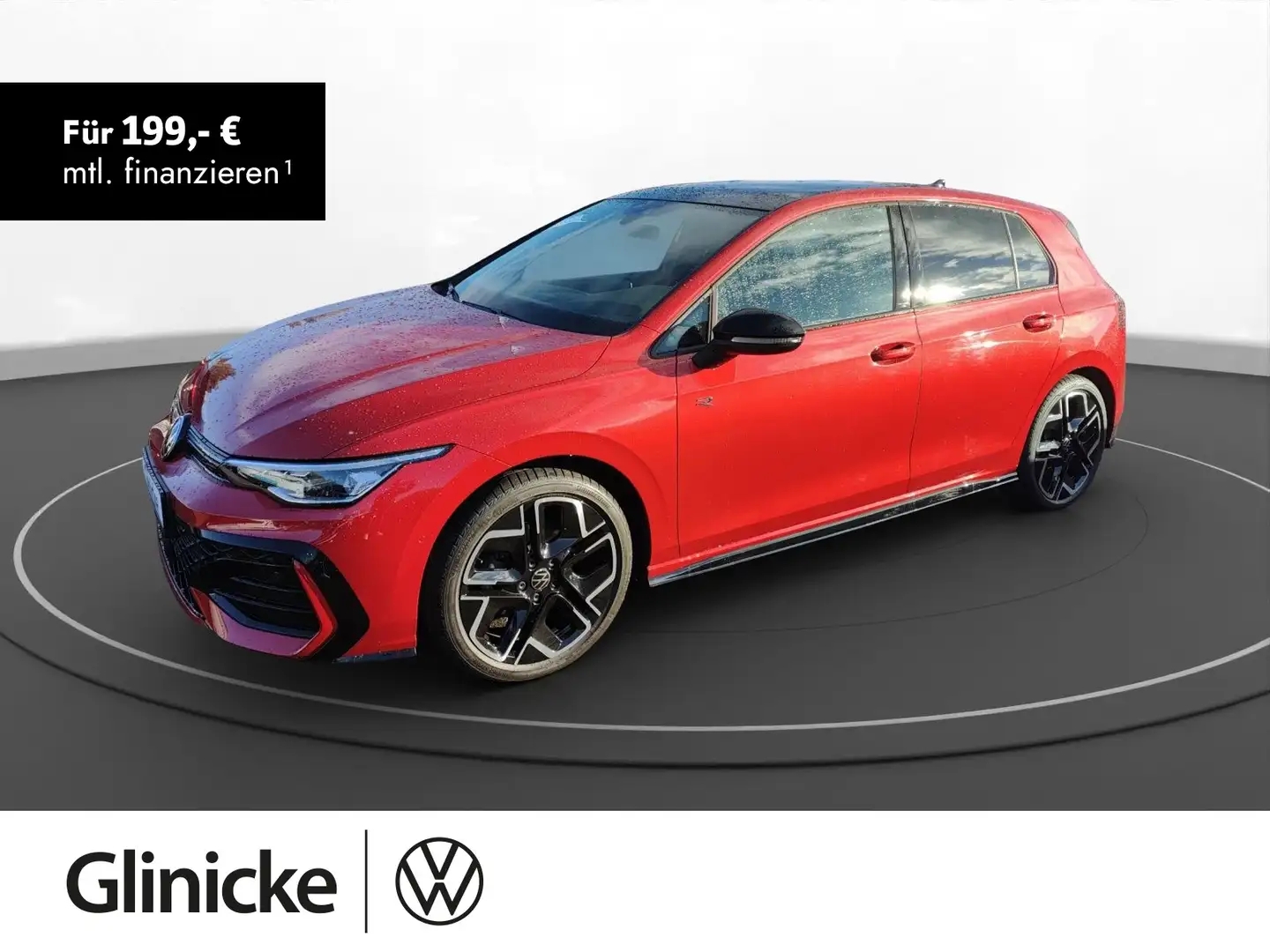 Volkswagen Golf VIII 1.5 eTSI R-Line DSG Pano Sound LED Rot - 1