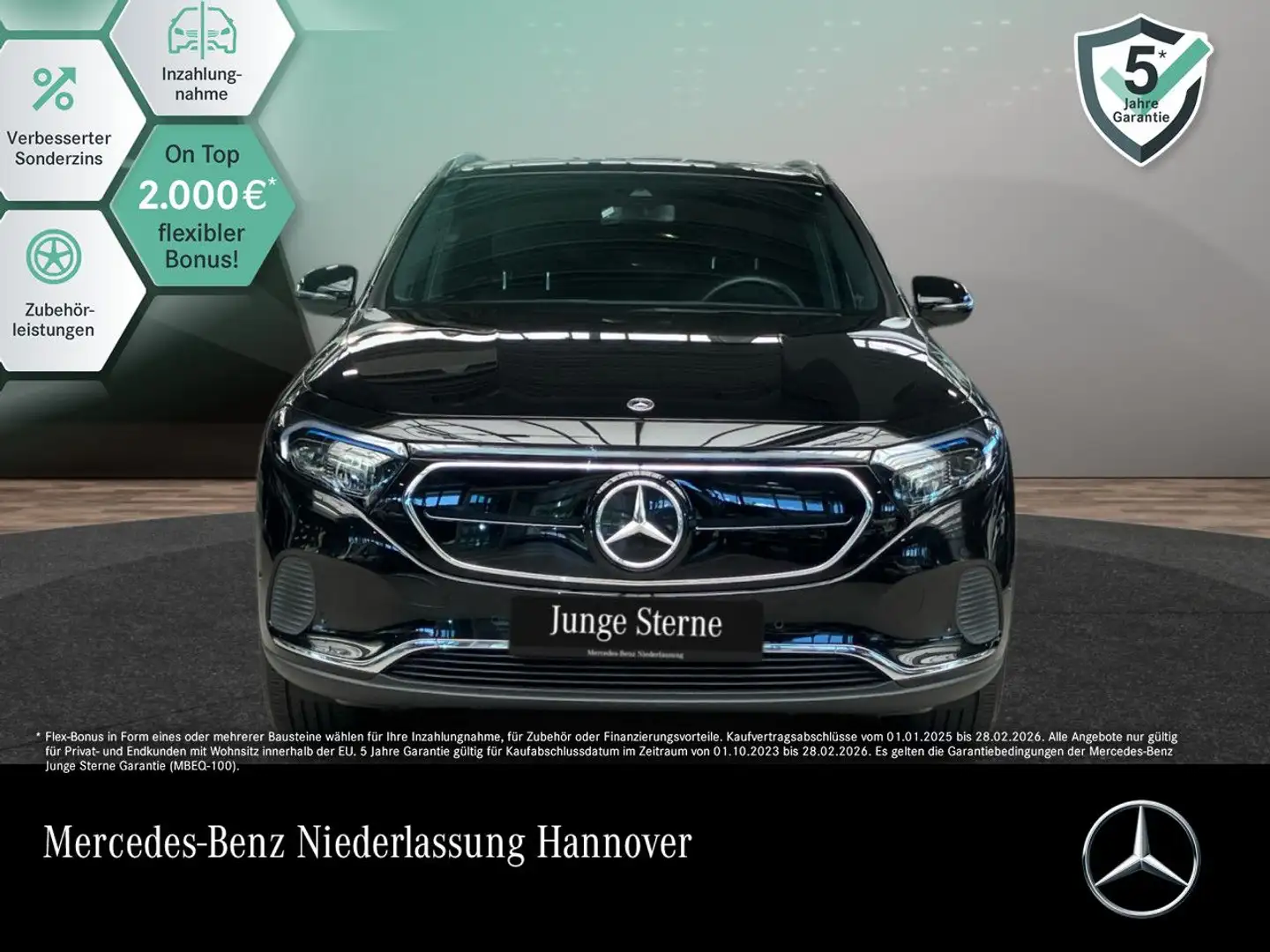 Mercedes-Benz EQA 250 PROG+ADVANCED+KAMERA+MEMORY+SPUR Noir - 1