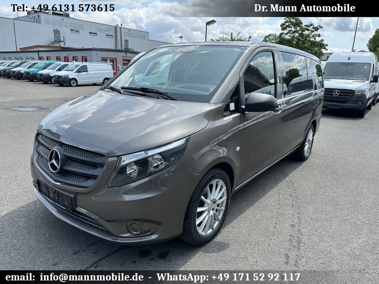 Mercedes-Benz Vito 119 CDI Edition 4MATIC lang 2,8 to AHK Last Grau - 1