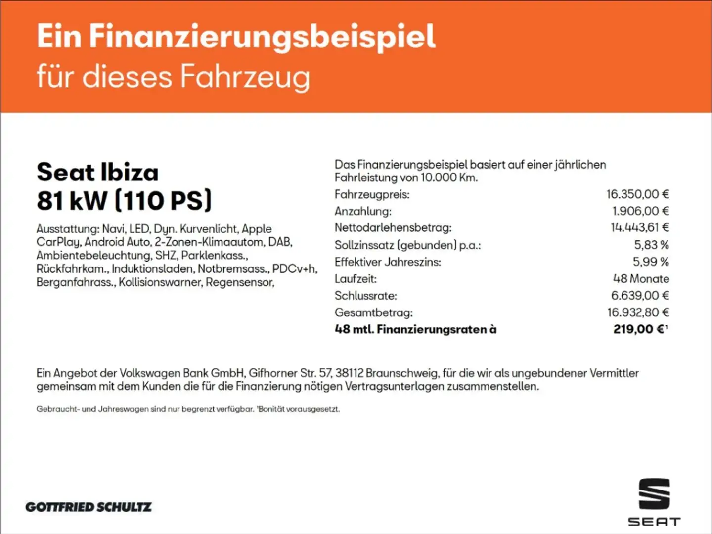 SEAT Ibiza 1.0 TSI DSG Style Led-Scheinwerfer Schwarz - 2