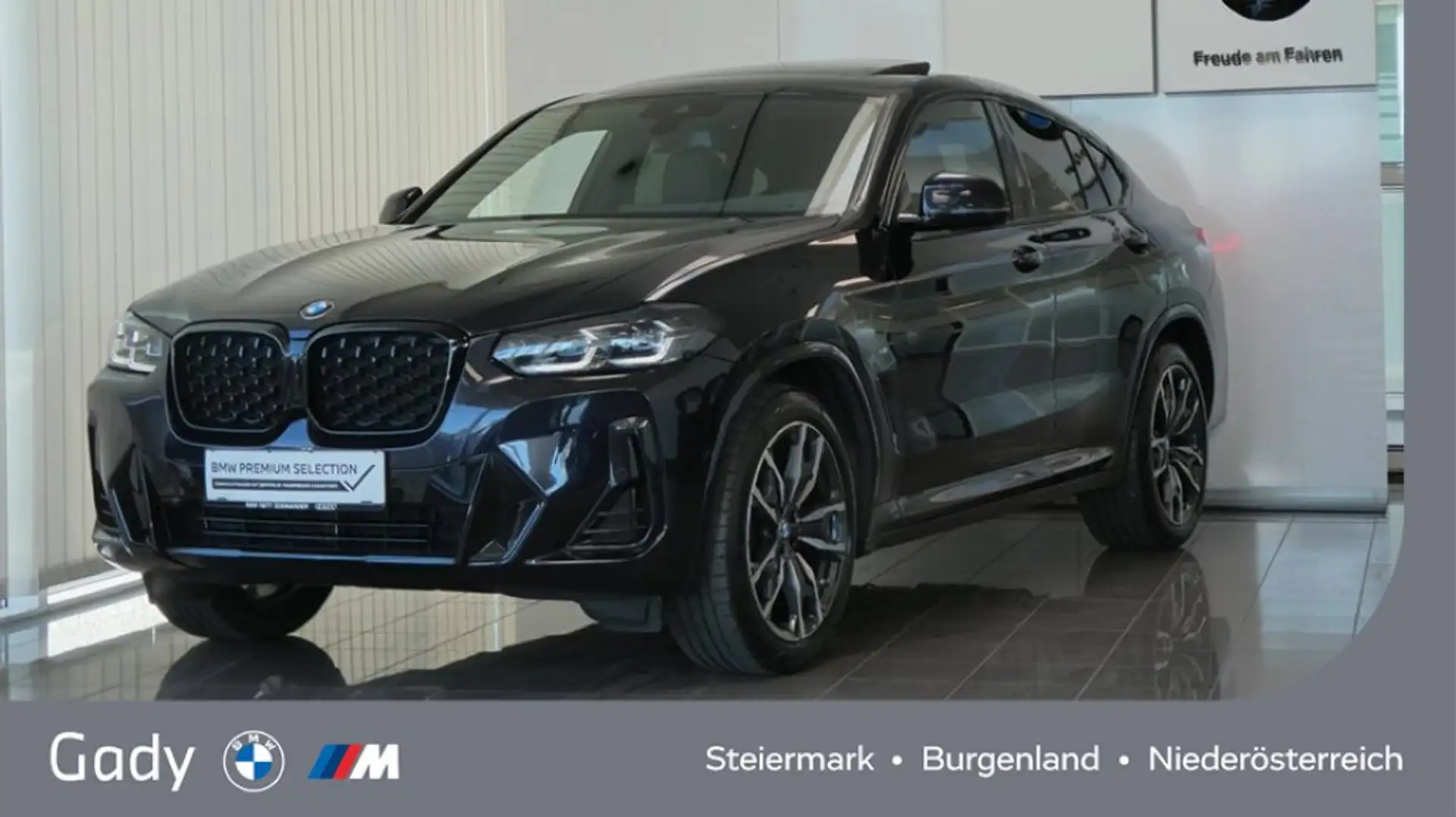 BMW X4 xDrive 20d Schwarz - 1