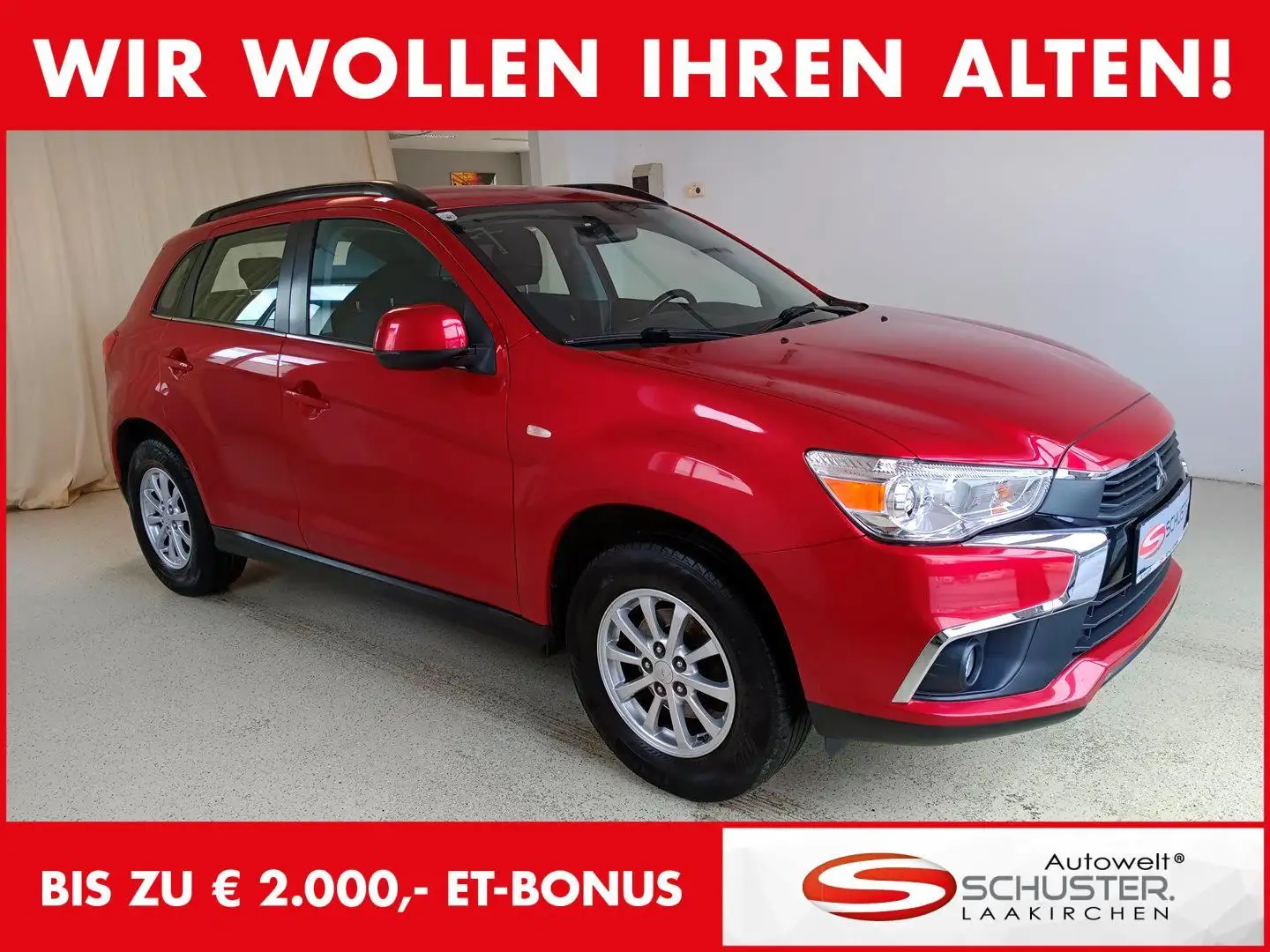 Mitsubishi ASX 1,6 DI-D LP Invite Rojo - 1