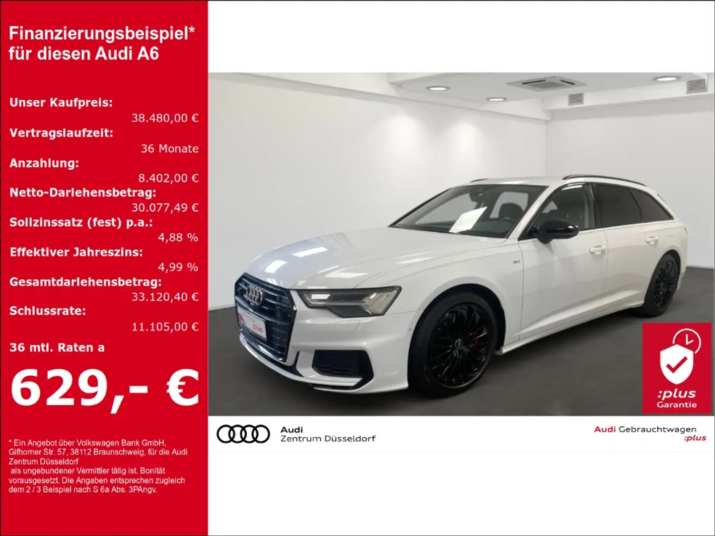 Audi A6 Avant 55 TFSI e quattro sport ACC HD MATRIX AHK An Weiß - 1