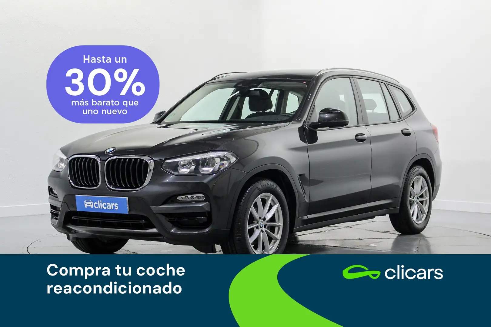 BMW X3 xDrive 20dA Business Gris - 1