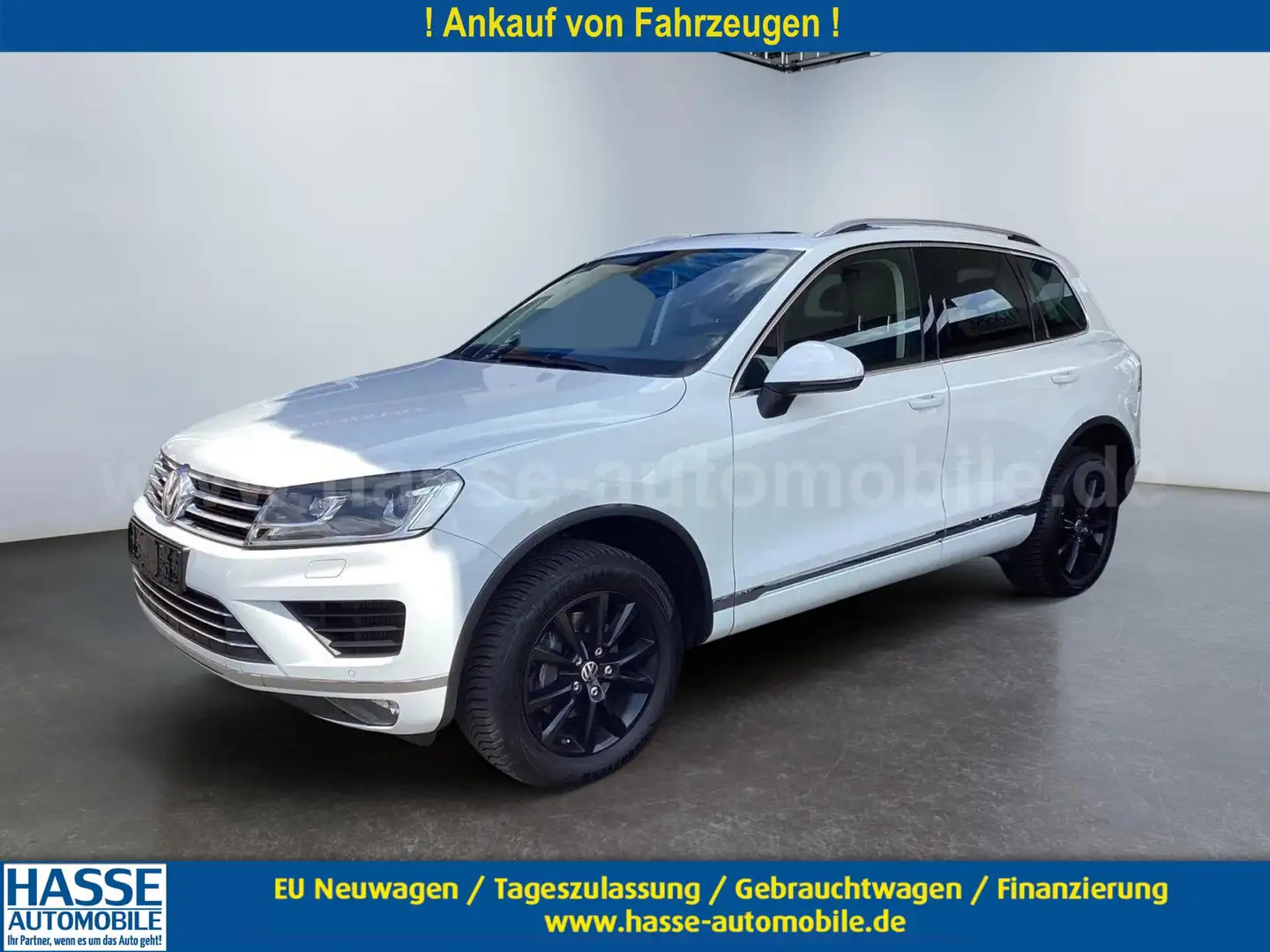 Volkswagen Touareg Volkswagen Touareg 3.0 V6 TDI BMT EU6 AHK Blanc - 1