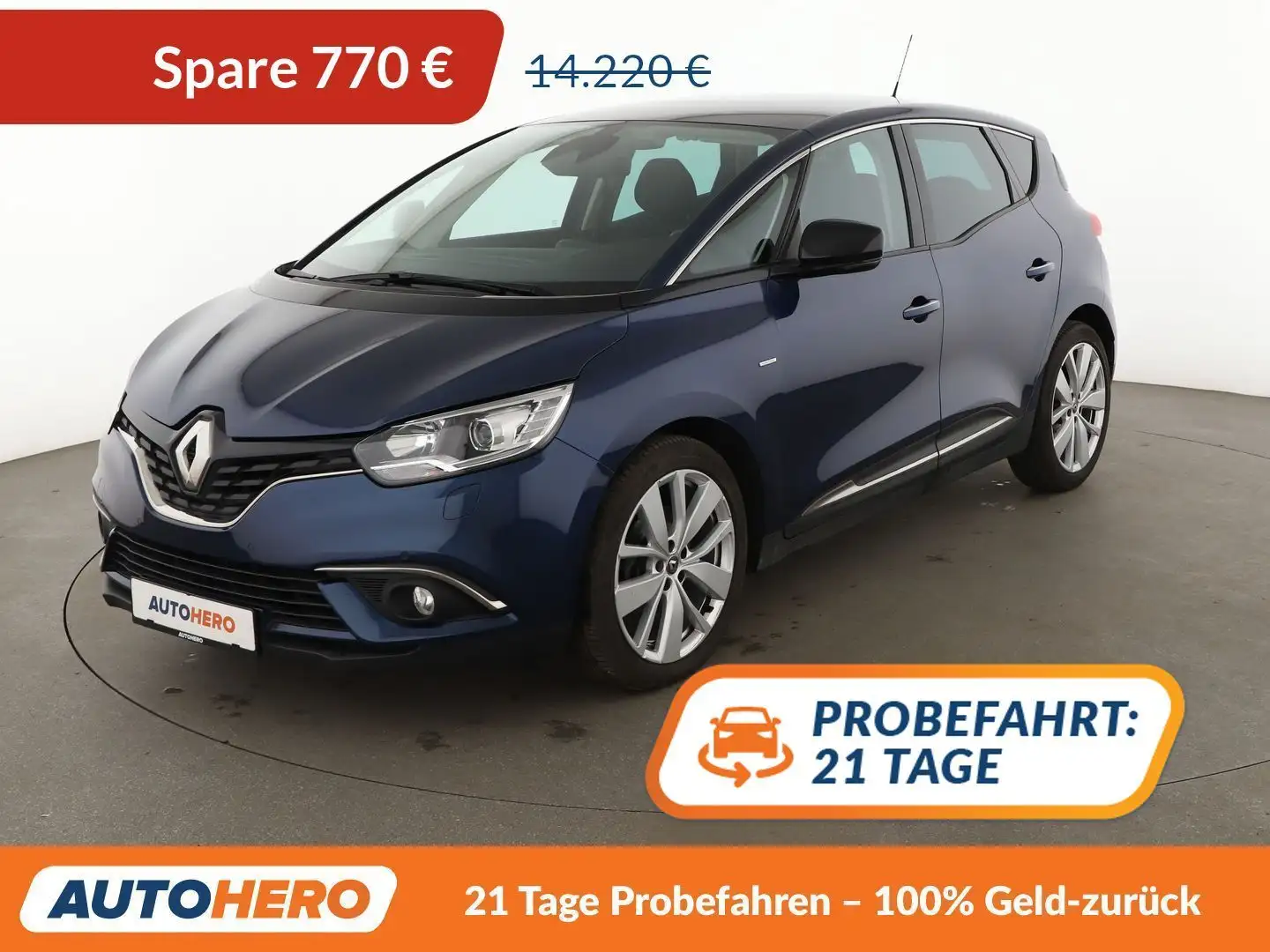 Renault Scenic 1.7 Blue dCi Limited*NAVI*CAM*PDC*SHZ*TEMPO*KLIMA* Blau - 1