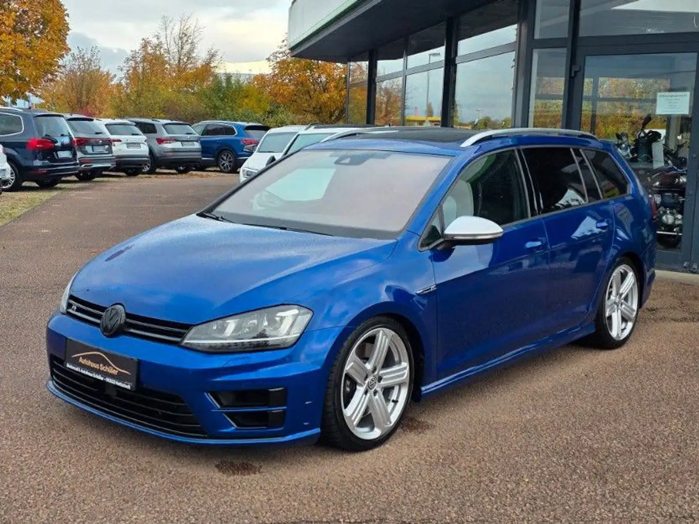 Volkswagen Golf VII Variant R BMT 4Motion Blau - 1