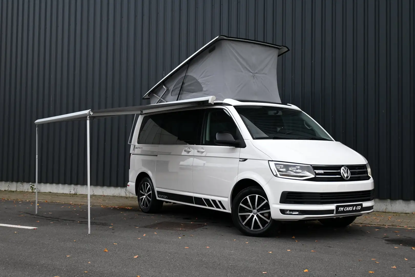 Volkswagen T6 California Beach 205Pk-DSG-7zit-4slaap-webasto-LED-CAM-4x4 Blanc - 1