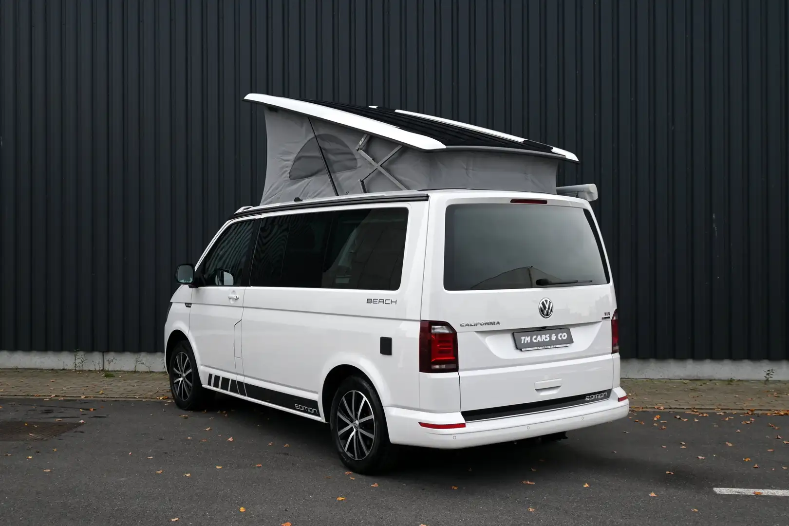 Volkswagen T6 California Beach 205Pk-DSG-7zit-4slaap-webasto-LED-CAM-4x4 Blanc - 2