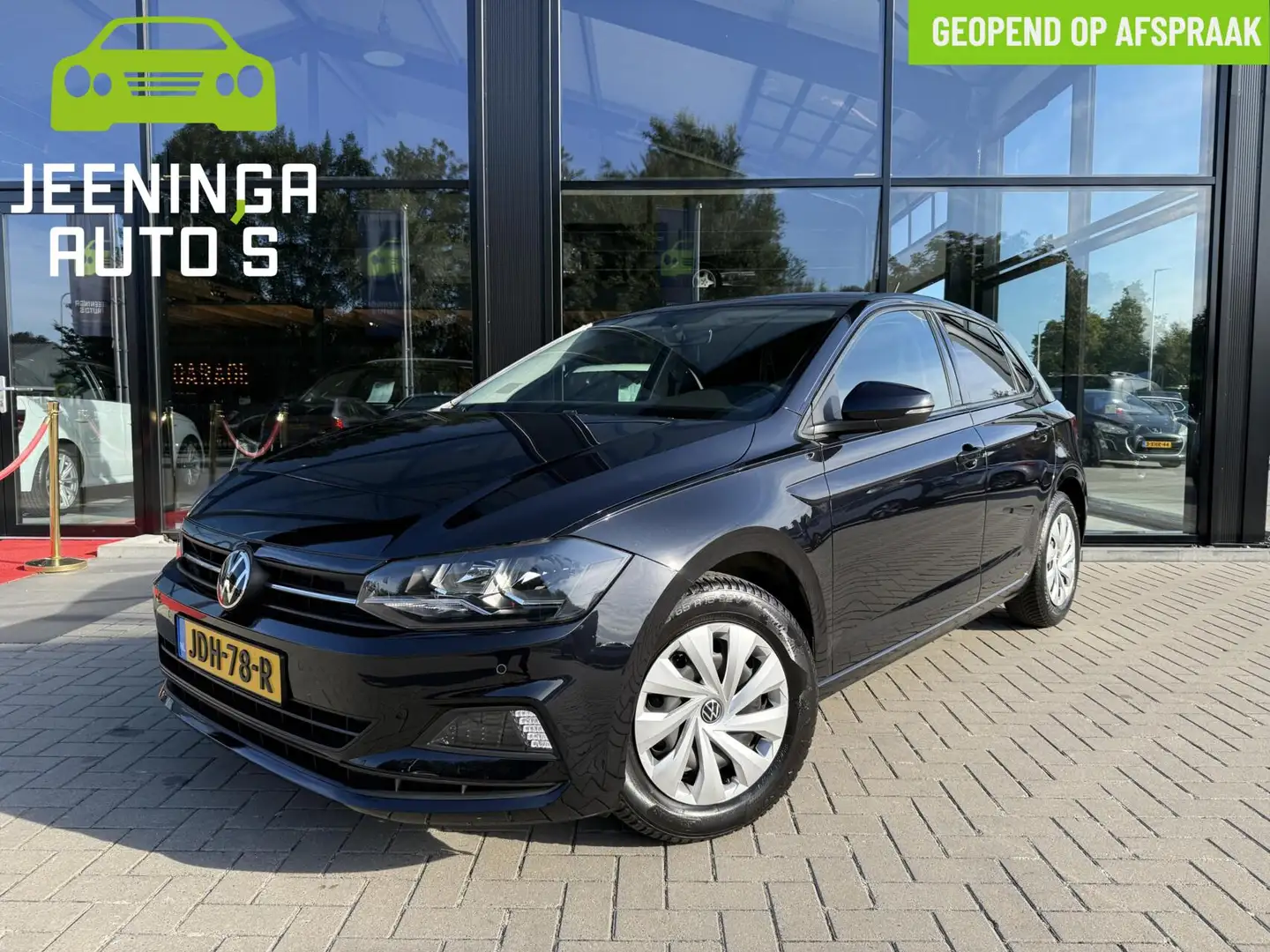 Volkswagen Polo 1.0 TSI |Navi|Airco|PDC|Stoelverwarming Zwart - 1