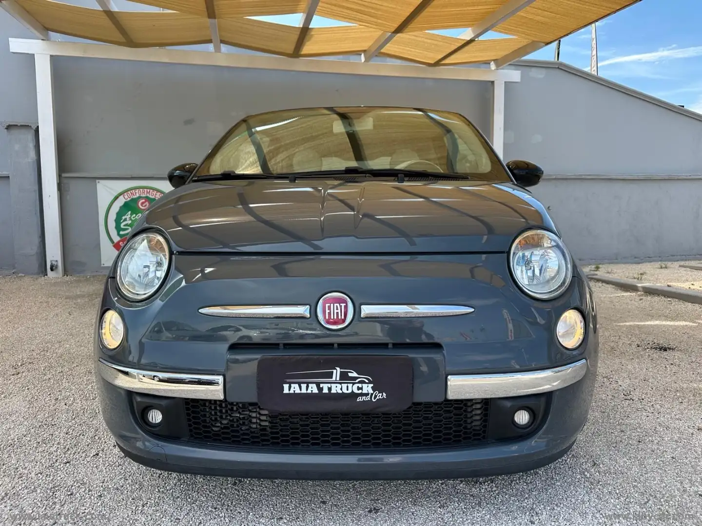 Fiat 500 1.3 Multijet 95 CV Gris - 2