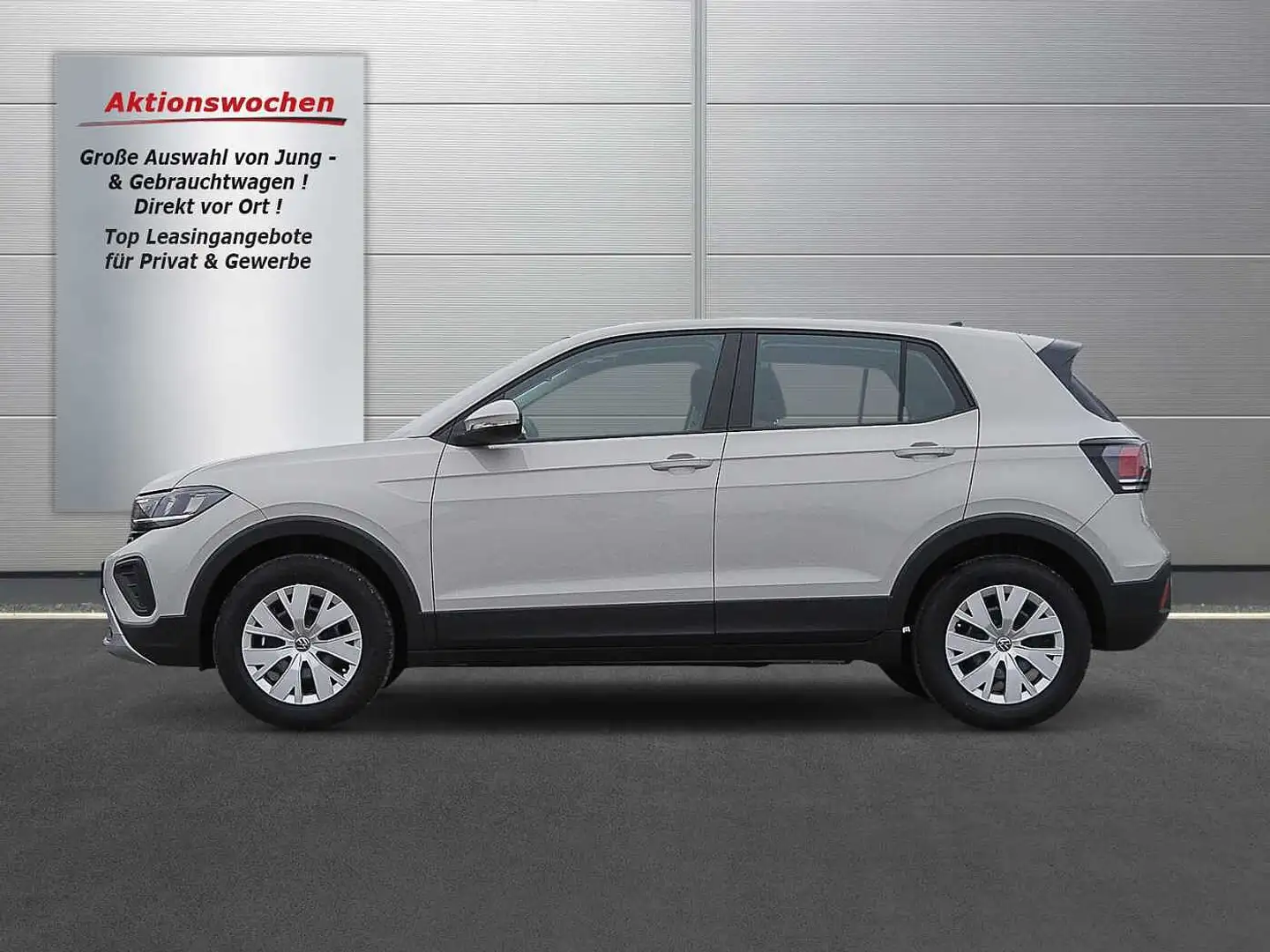 Volkswagen T-Cross 1.0 TSI // LED/PDC/SHZ Grau - 2