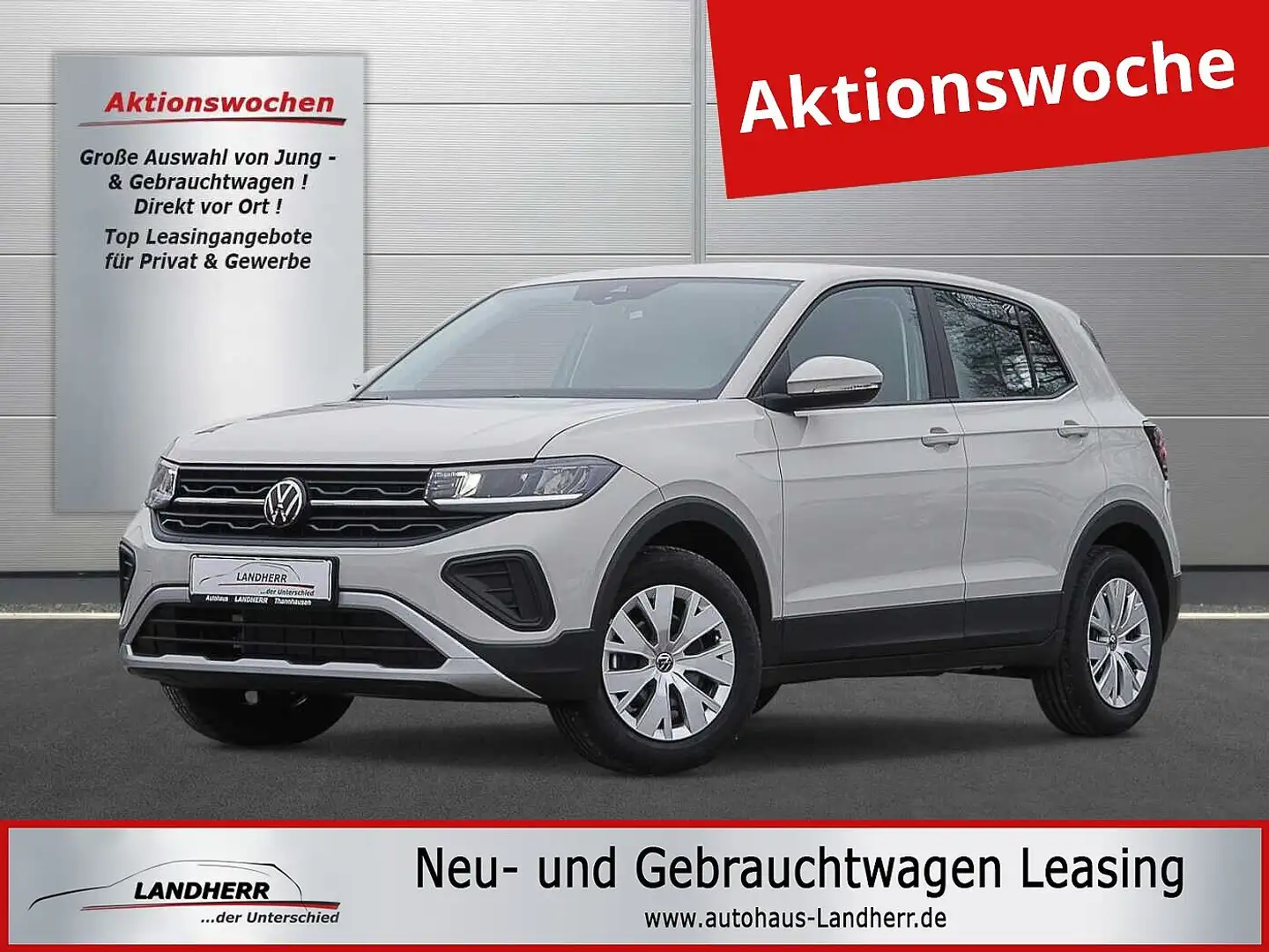 Volkswagen T-Cross 1.0 TSI // LED/PDC/SHZ Grau - 1