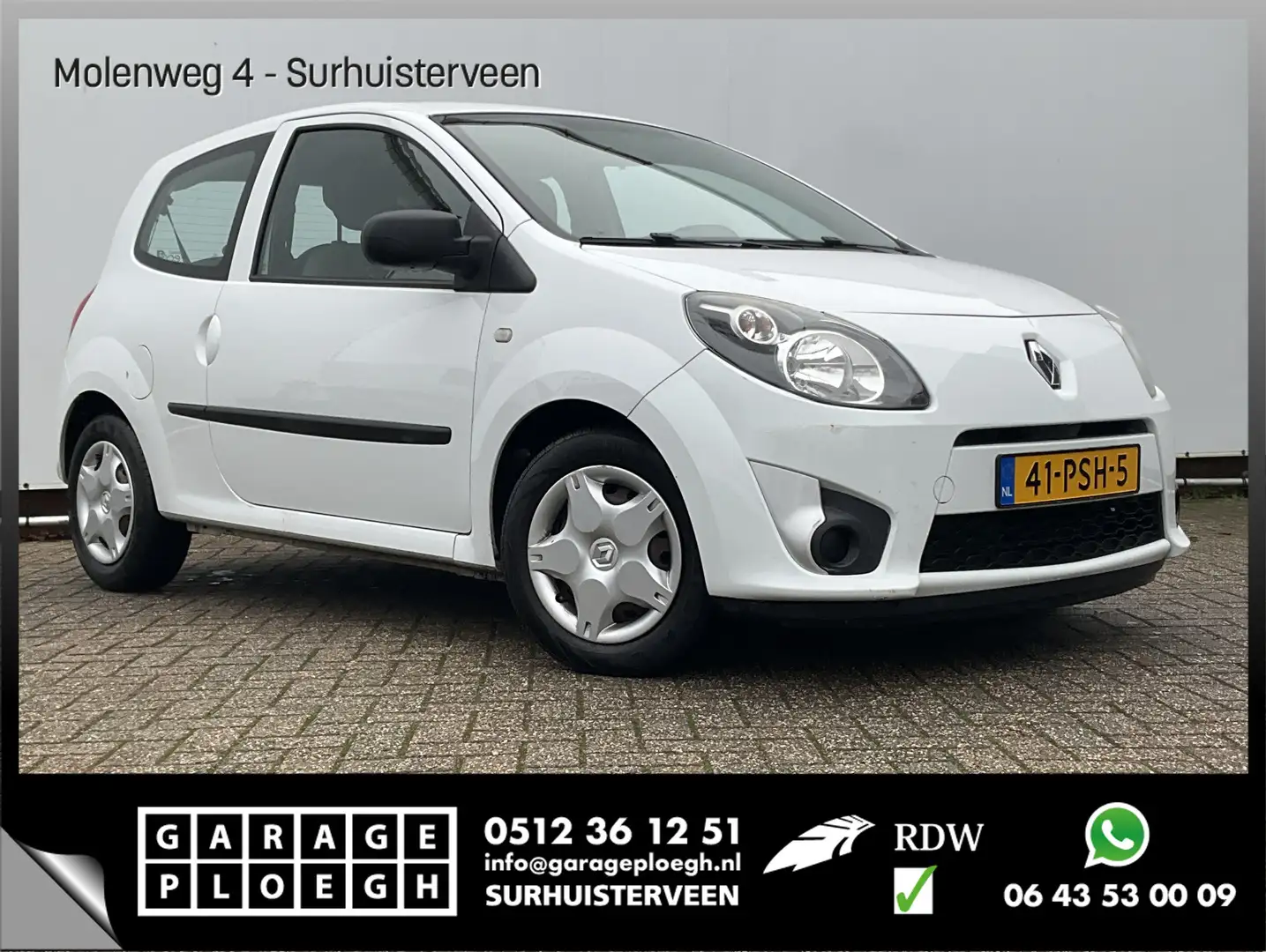 Renault Twingo 1.2-16V Authentique White Alaska Bianco Wit - 1