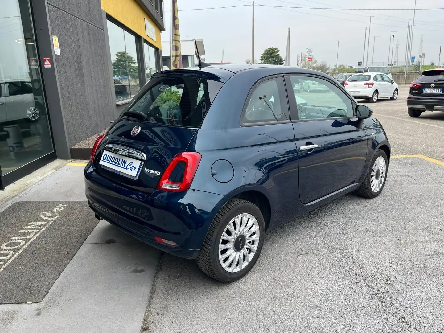 Fiat 500 1.0 hybrid 70cv (NEOPATENTATI) SENS POST Verde - 2