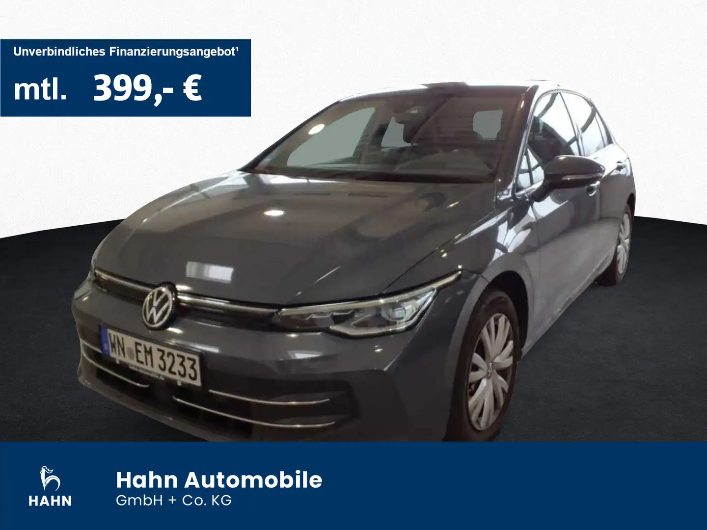 Volkswagen Golf VIII 1.5 eTSI DSG Style Navi CAM LED AHK Grau - 1