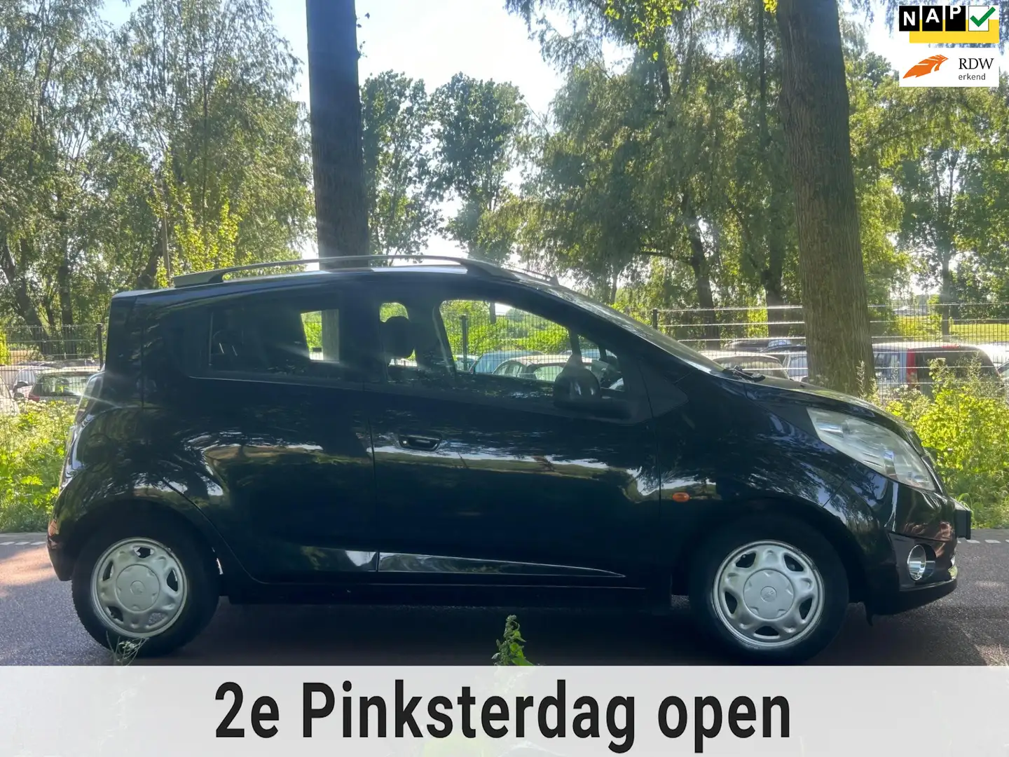 Chevrolet Spark 1.0 16V LS Bi-Fuel AIRCO!ZUINIG!KOOPJE! Nero - 1