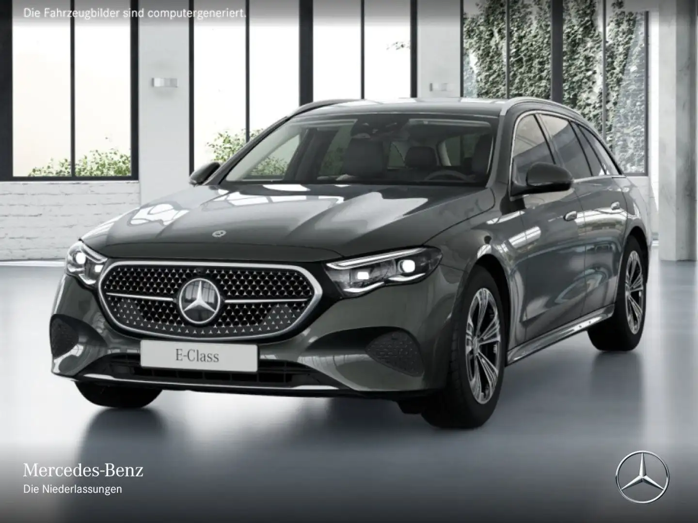 Mercedes-Benz E 220 d T Avantgarde Fahrass 360° Burmester Distr. Grau - 2