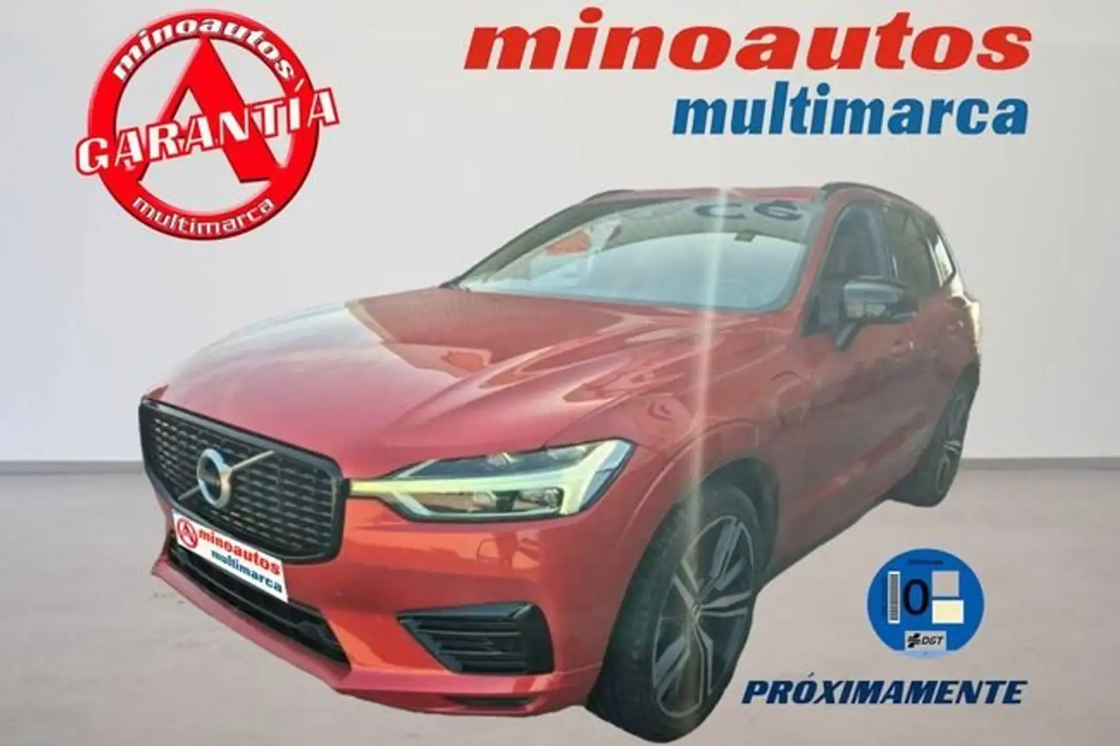 Volvo XC60 R-DESIGN 2.0 T6 RECHARGE AWD 341 CV Rojo - 1