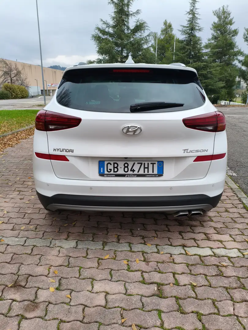 Hyundai TUCSON Tucson II  1.6 crdi 48V mild hybrid  Xprime   2wd Bianco - 2