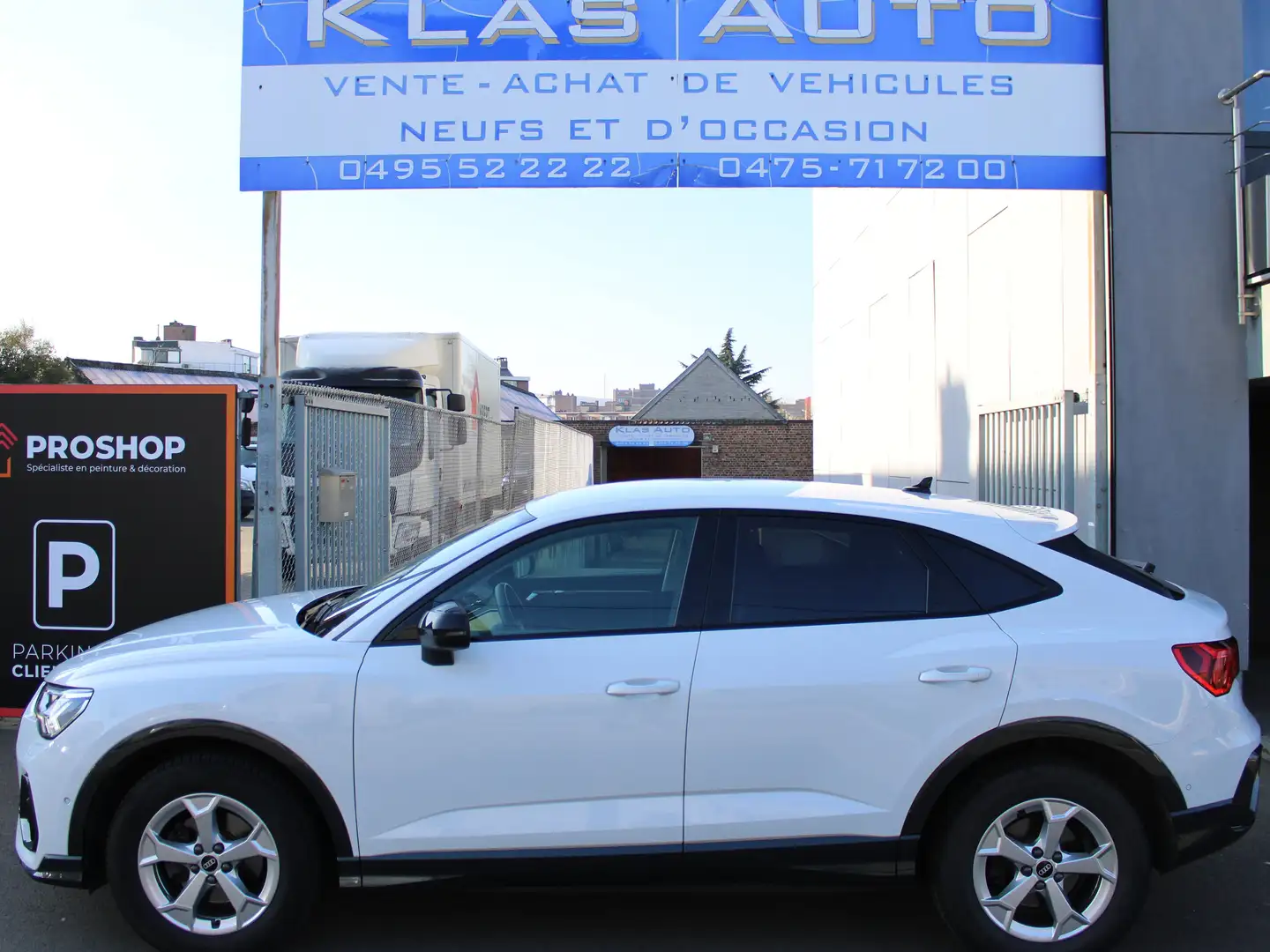Audi Q3 Sportback 35 TFSI S tronic+CUIR SPORT+CAMERA Blanc - 2