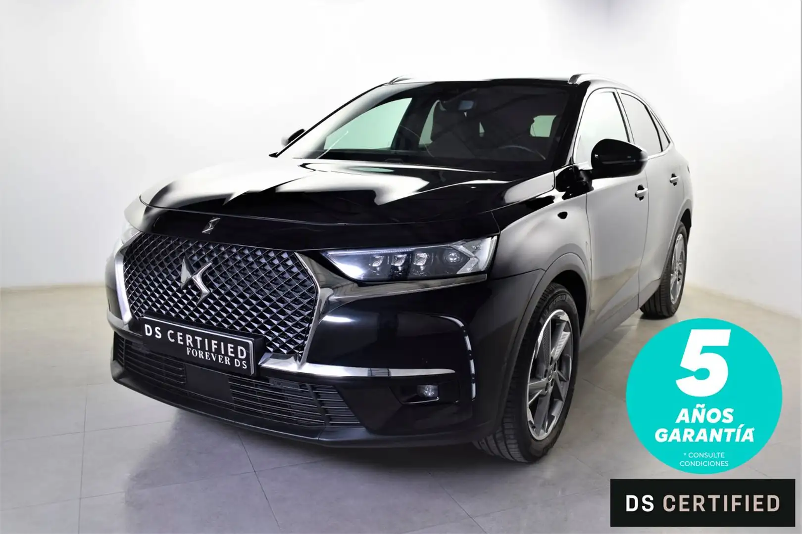 DS Automobiles DS 7 Crossback BlueHDi DE 96kW (130CV) Auto. So Chic Noir - 1