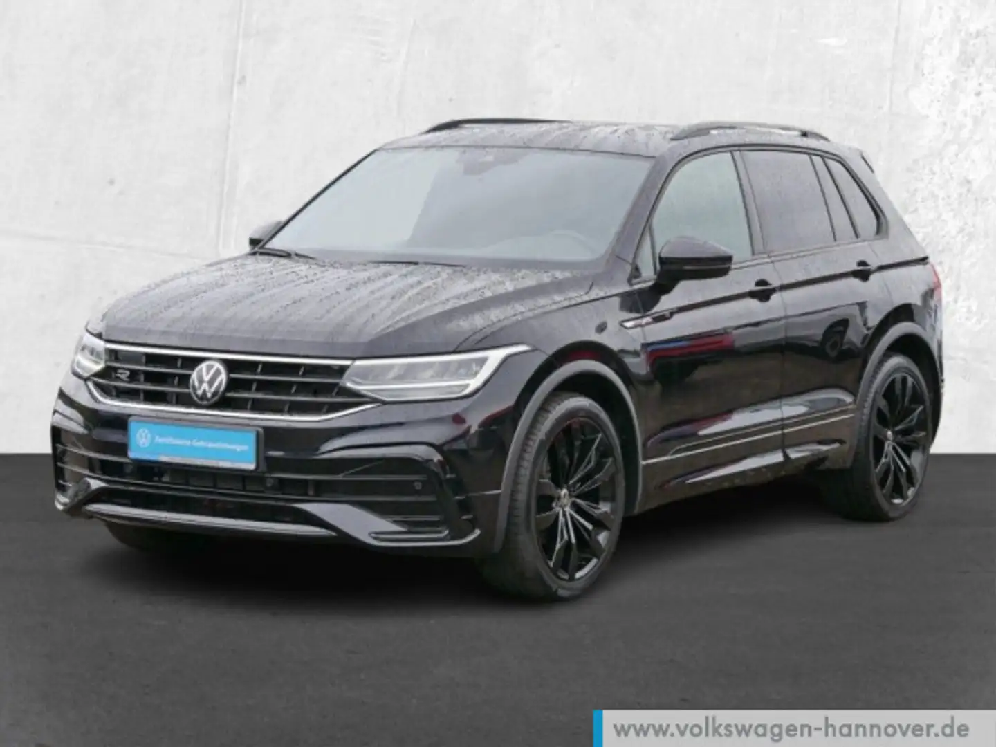 Volkswagen Tiguan 2.0 TDI DSG R-Line Navi Pano LED DigCockp Schwarz - 2