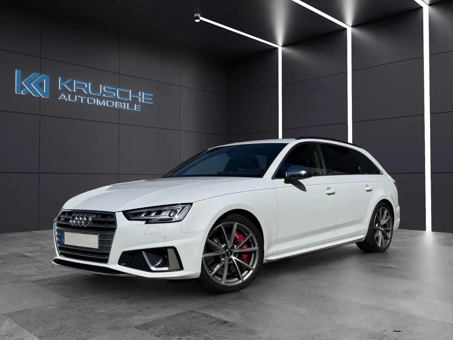 Audi S4 Avan*Matrix*RFK*AHK*vir.Cockp*HUD*B+O*MASSAGE Blanc - 1