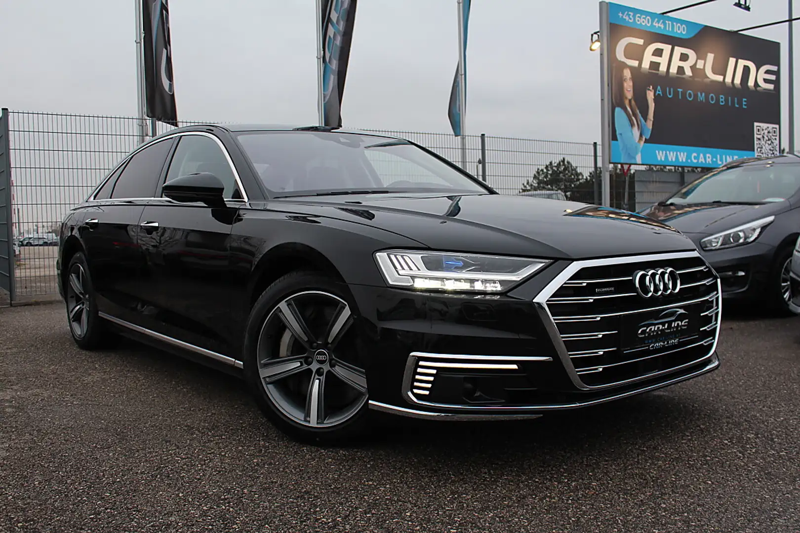 Audi A8 60 TFSI e PHEV quattro Schiebedach, ACC, Massag... Schwarz - 1