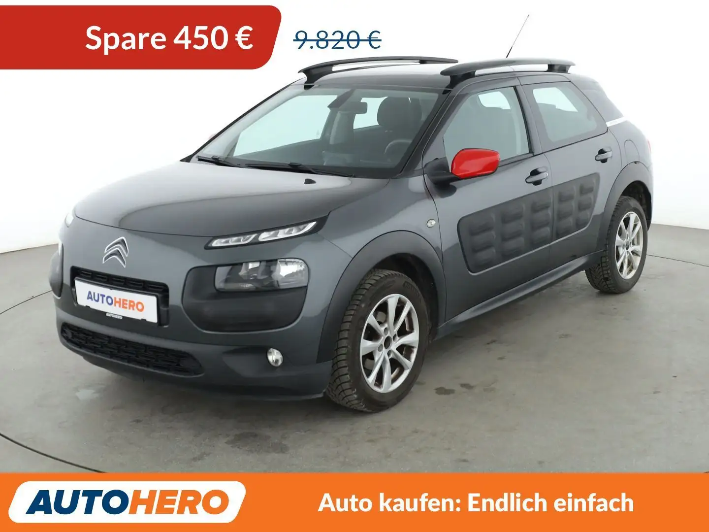 Citroen C4 Cactus 1.2 e-THP Selection*NAVI*TEMPO*CAM*PDC* Grau - 1