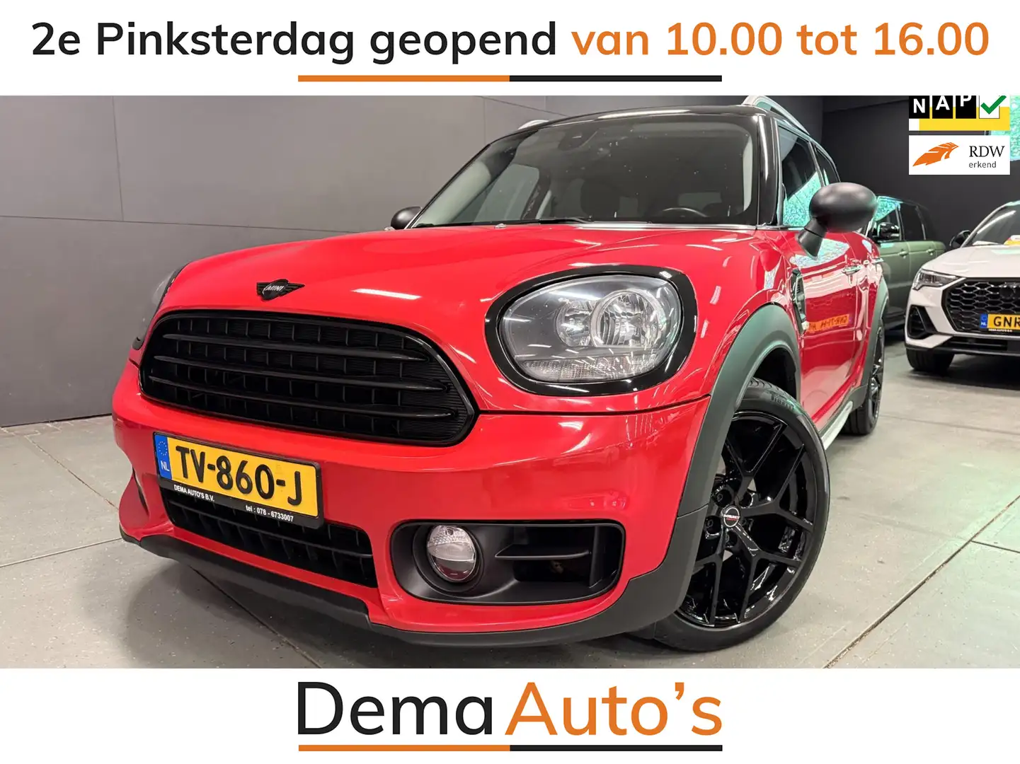 MINI One Countryman 1.5 Dutch Made Edition 19'' NAVI/CRUISE/ECC/PDC/// Piros - 1