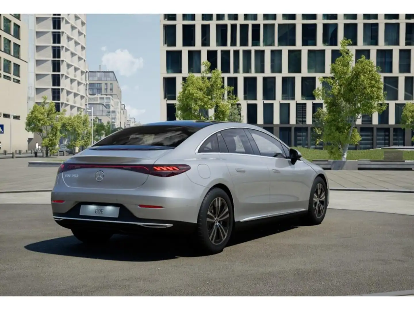 Mercedes-Benz EQE 350 ElectricArt/DIGITAL/360/Pano/Burm/Memo Silber - 2